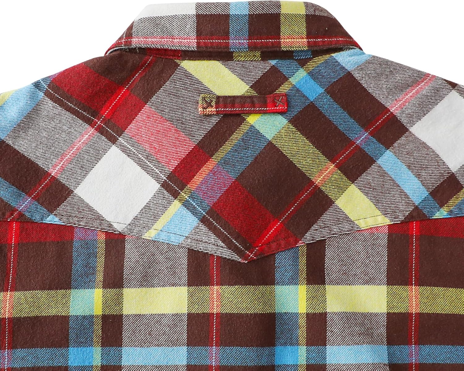 Dubinik® Flannel Shirt for Men Western Mens Pearl Snap Shirts Long Sleeve Casual Cozy Vintage Cowboy Plaid Soft Pure Cotton - Image 3