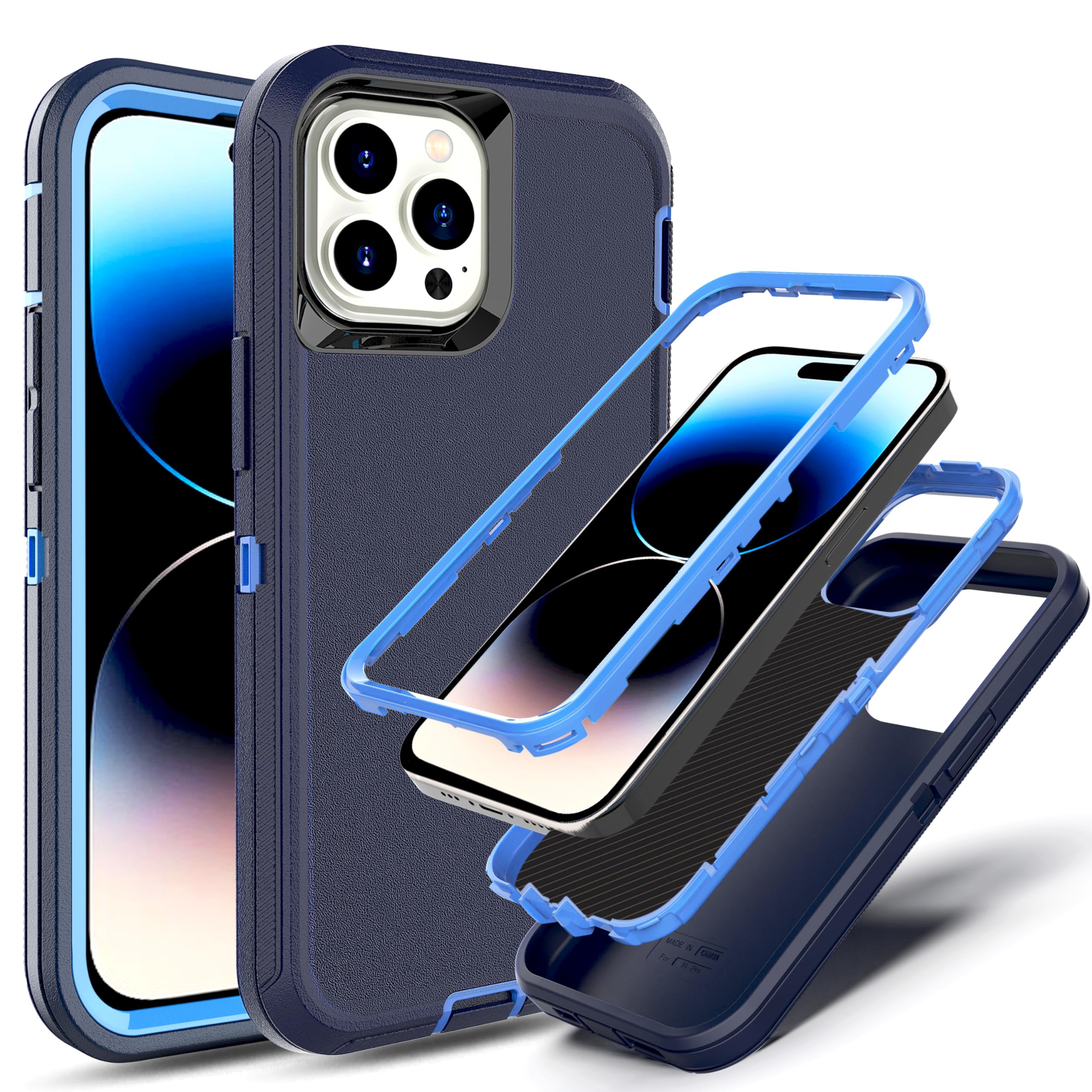 Coque iPhone 14 Pro antichoc robuste coque de protection Apple 6.1