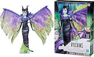 Disney Princess Disney Villains Maleficent's Flames of Fury Fashion Doll, Accessories and Removable Clothes, Toy for Kids ...