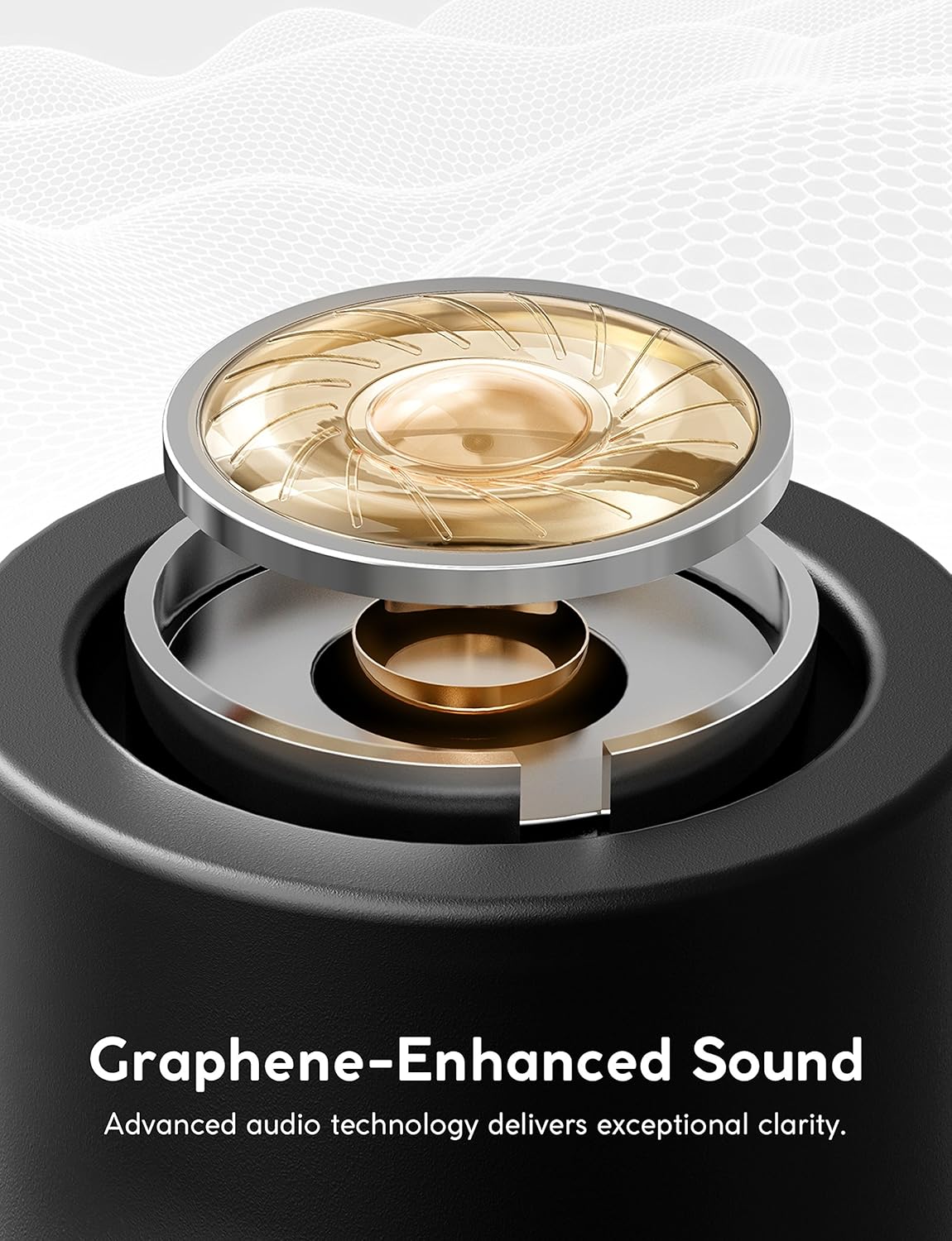 Zolo Liberty+ earphones being removed from their charging case, ready for pairing.