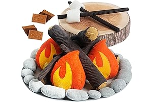 Pretend Campfire Playset for Sensory and Adventure