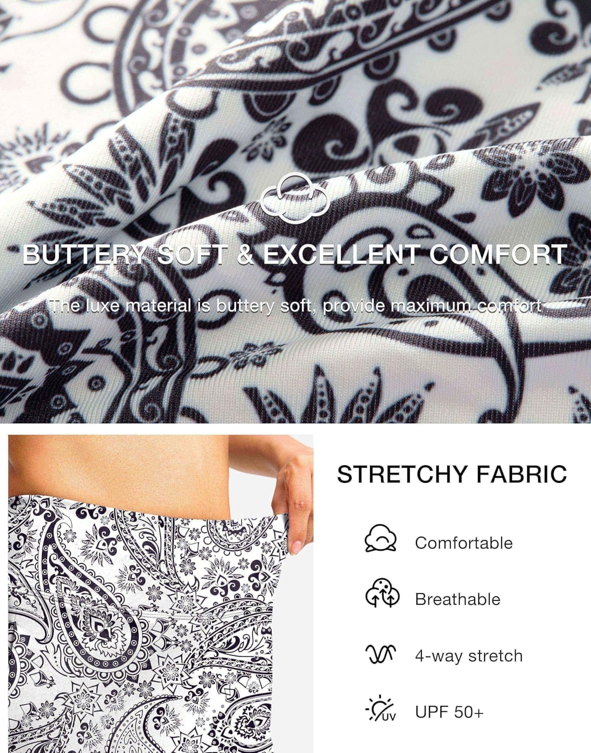 Viodia 18" Skorts for Woman with Pockets High Waisted Golf Tennis Skirts Knee Length Long Skort for Women Dressy Casual - Image 5