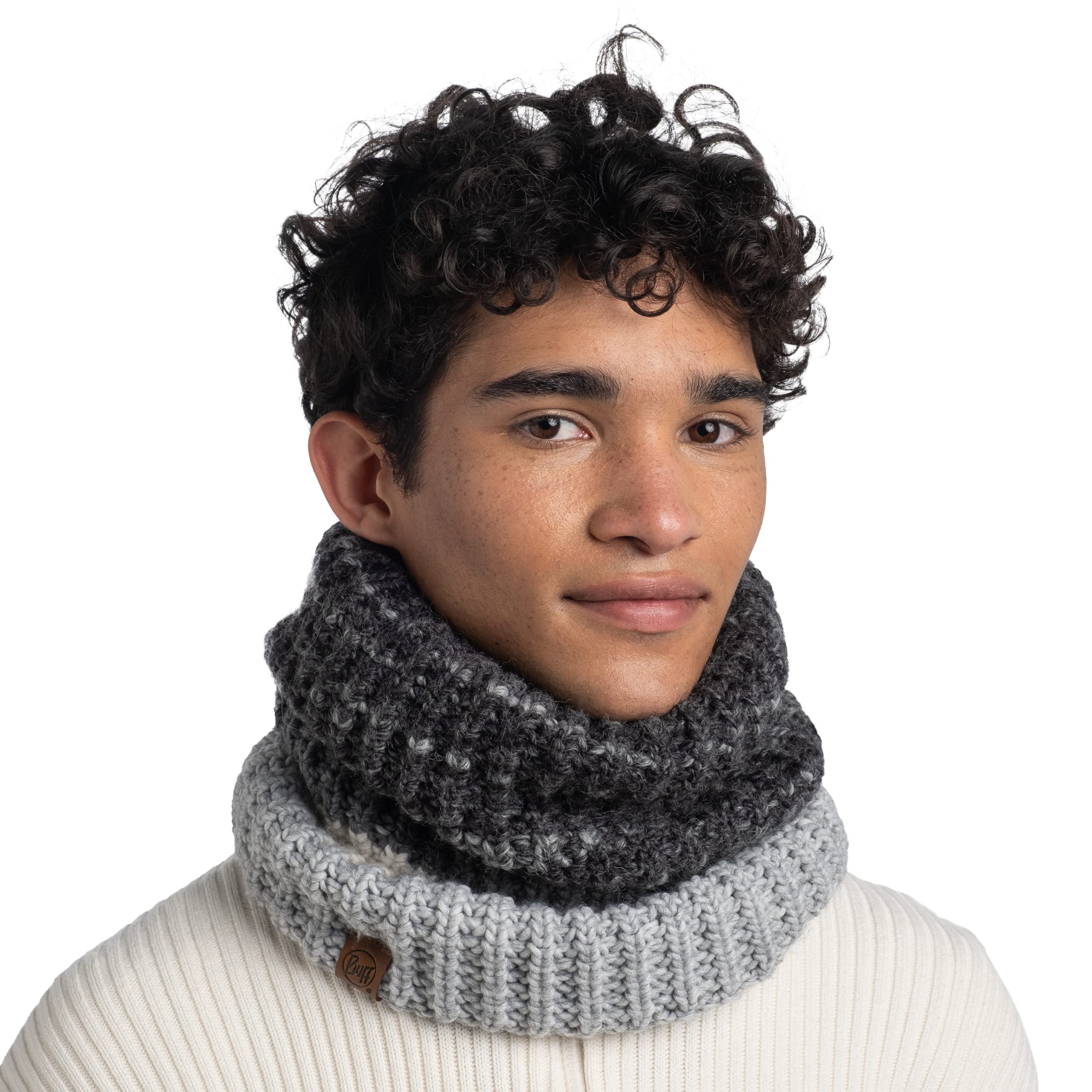 Buff Calentador de cuello unisex con forro polar