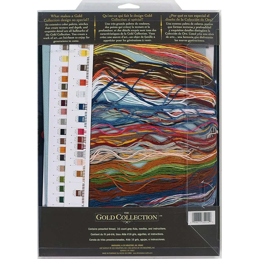 Gold Collection European Bistro Counted Cross Stitch Kit-16"X11" 16 Count (並行輸入品) Amazon | Gold Collection European Bistro Counted Cross