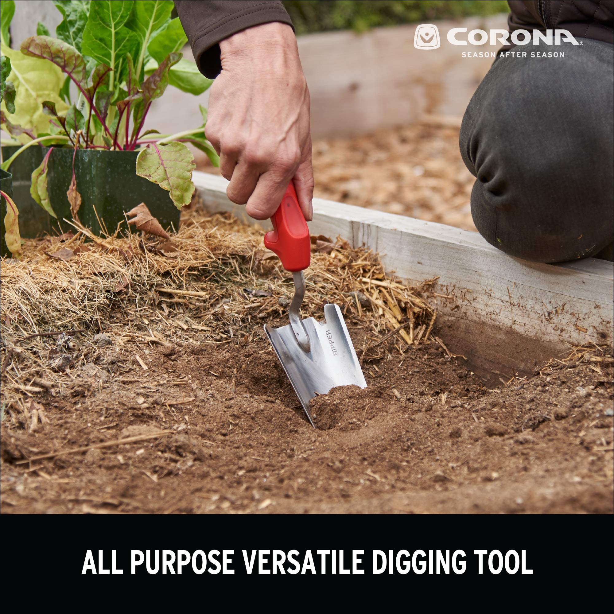 Corona Garden Trowel - Stainless Steel ComfortGEL -8