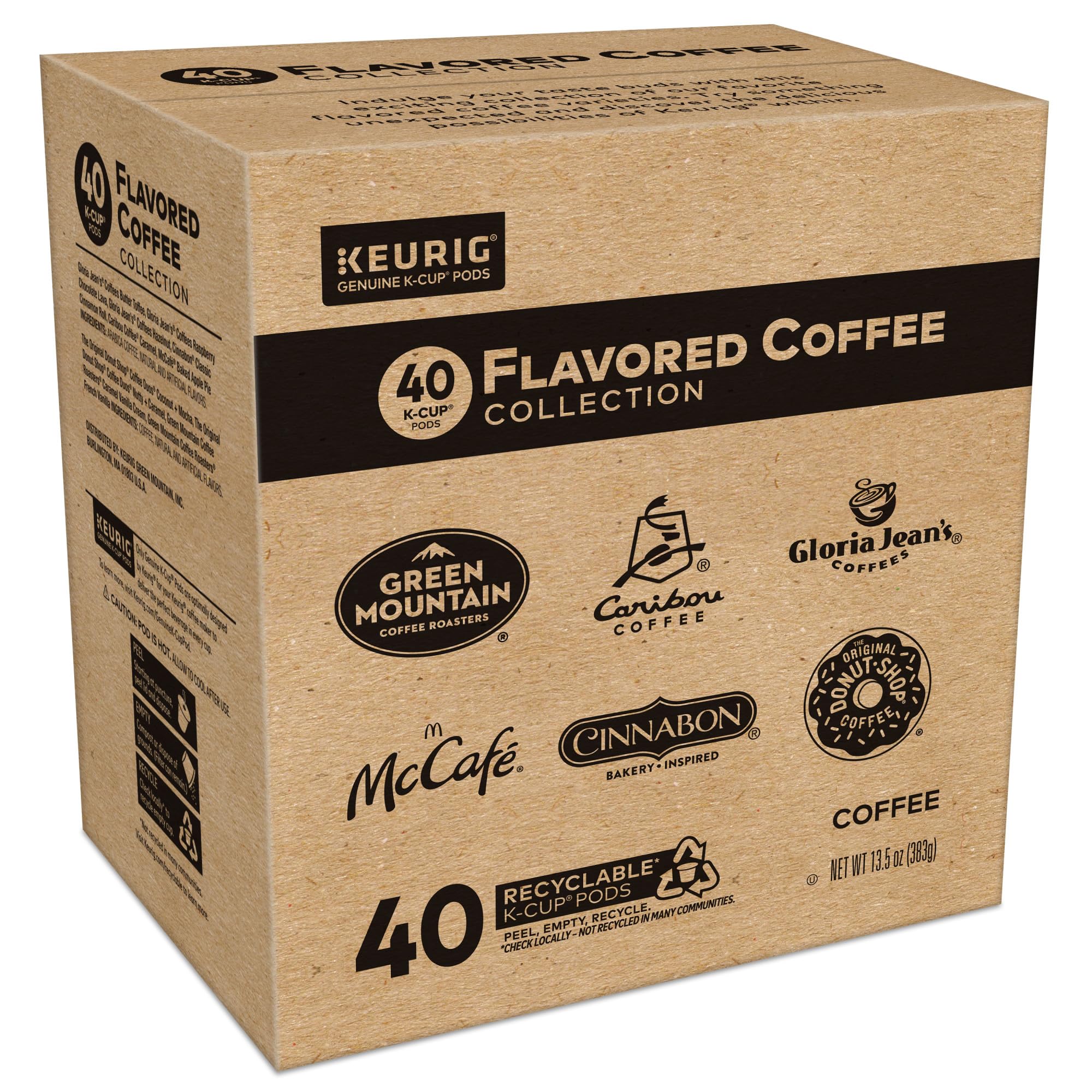 Keurig Flavored Coffee Variety Pack Keurig Single Serve K-Cup Pods 40ct — view 9