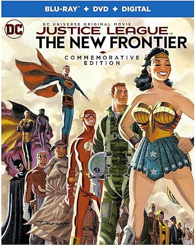 Justice League New Frontier Commemorative Edition BDDVDUV Combo