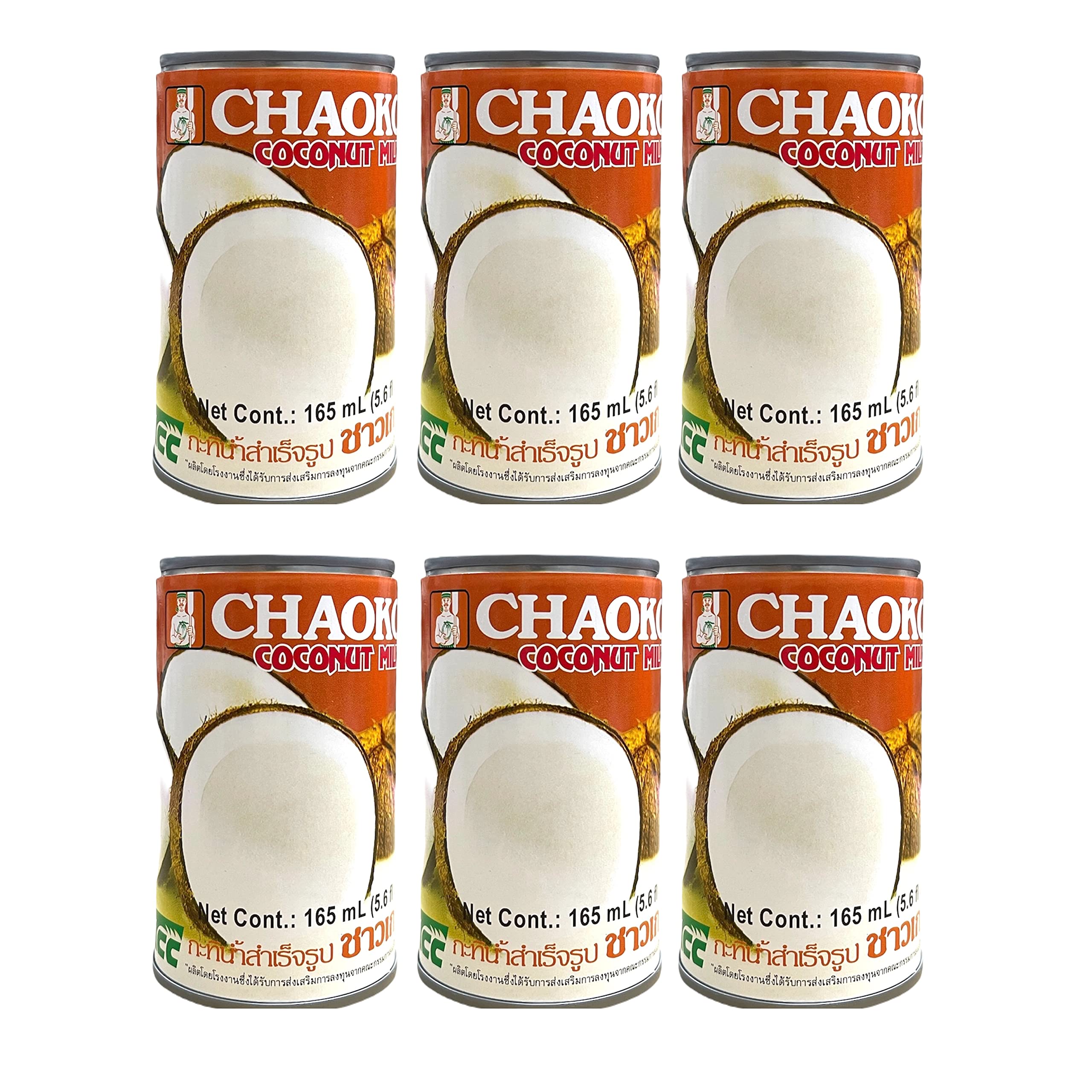 Amazon.co.jp: CHAOKOH(チャオコー)ココナッツミルク 6個