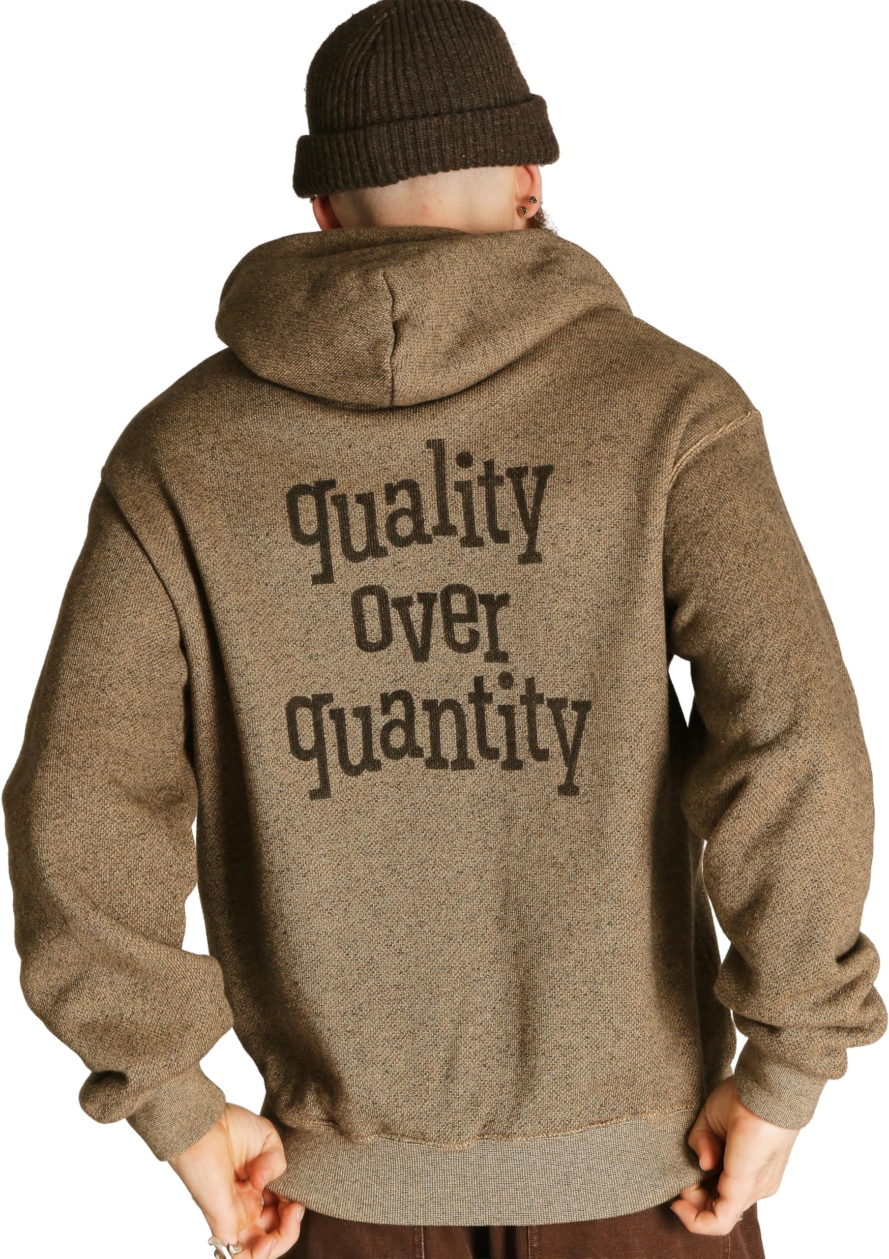 Schott 782-5231005 Salt and Pepper Hooded Sweatshirt Men's