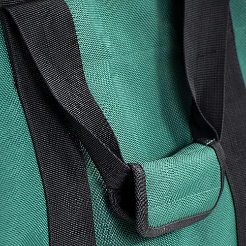 Miniatura 6 de ShelterLogic Soporte para leña y bolsa transportadora de 24 pulgadas resistente al agua grande color verde