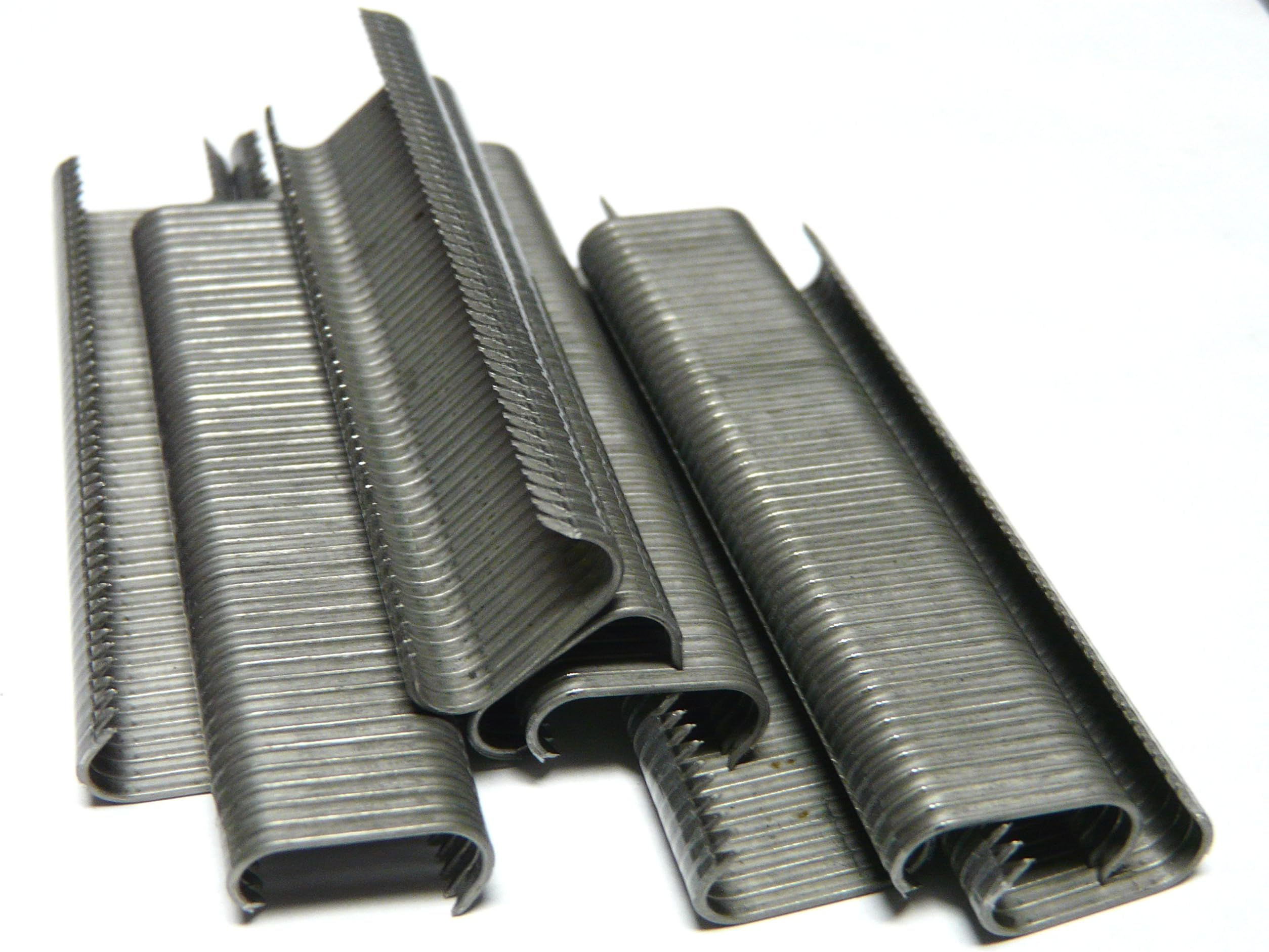 Stainless tool clips for P7DW-style 11/16" automatic feed hog ring pliers/staplers & others 400/pk