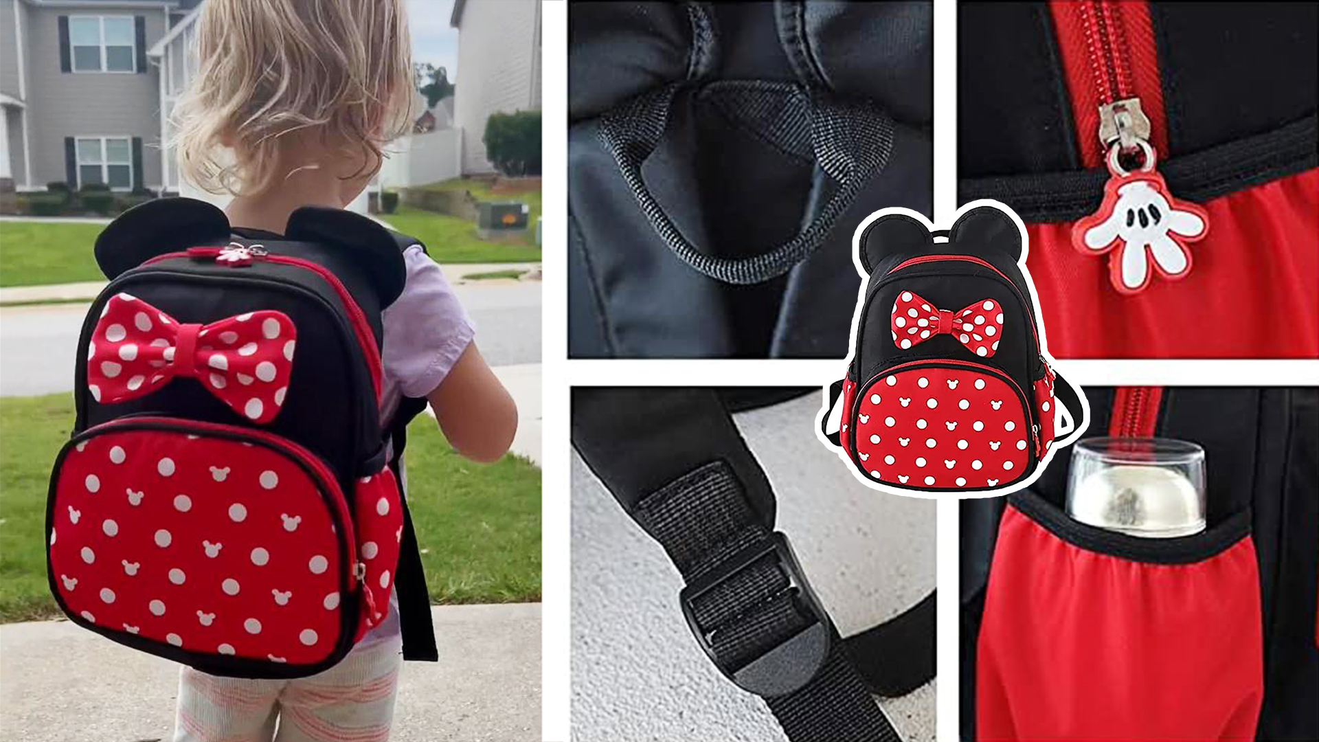 Amazon.com | Voikukka Mini Backpack for Girls Toddler Bookbag Small Cute  Kids Backpacks for Toddler Backpack Baby Daycare Bag Little Girl Backpacks  Child Kindergarten Book Bags Mouse Toys Travel Accessories | Kids'