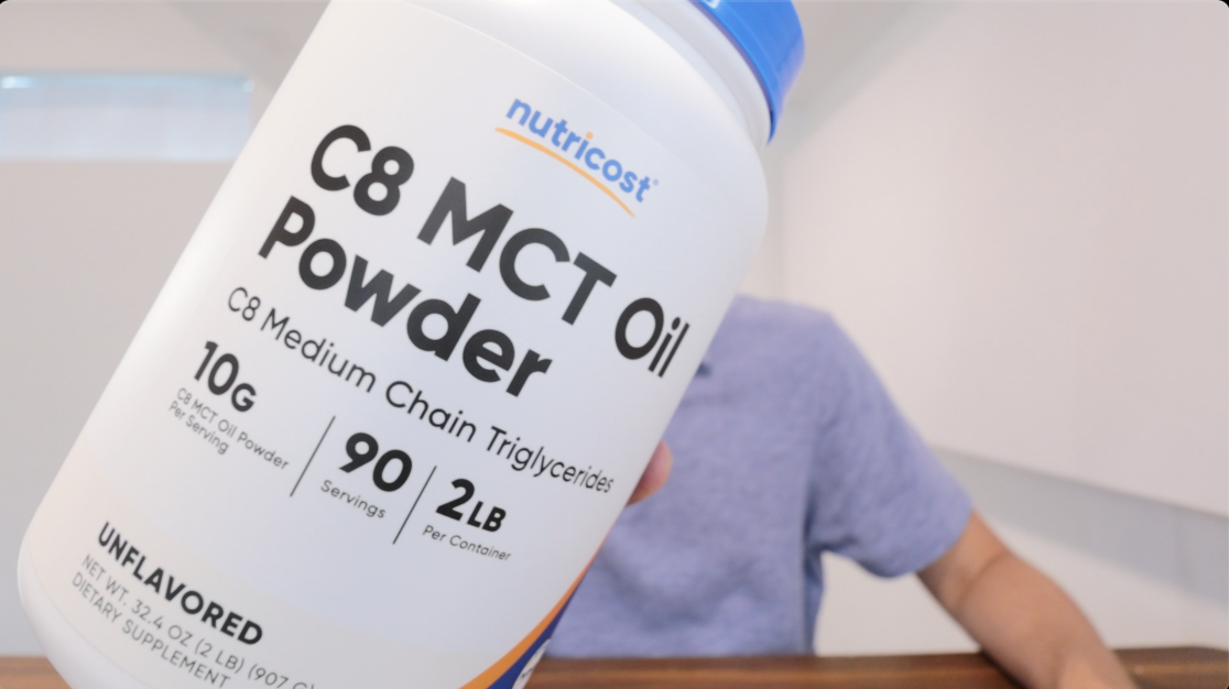 Taste Test: Nutricost 95% C8 MCT Oil Powder