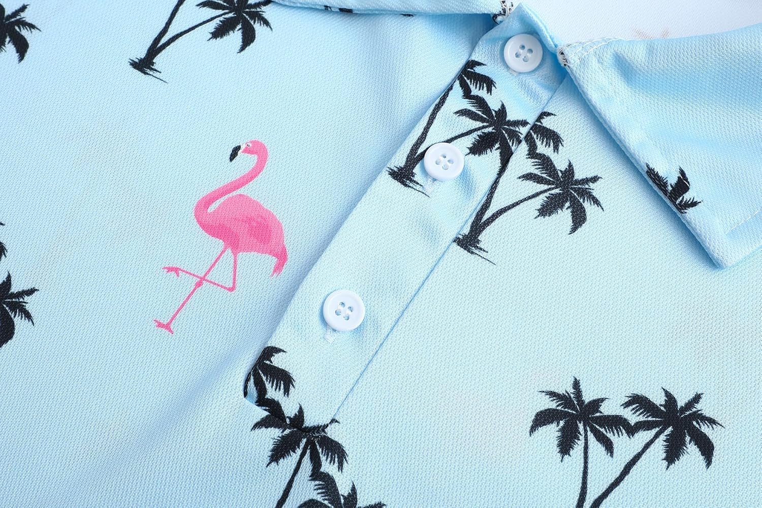 Golf Shirts for Men Dry Fit Mens Golf Shirt Short Sleeve Funny Golf Polo Shirts - Image 4