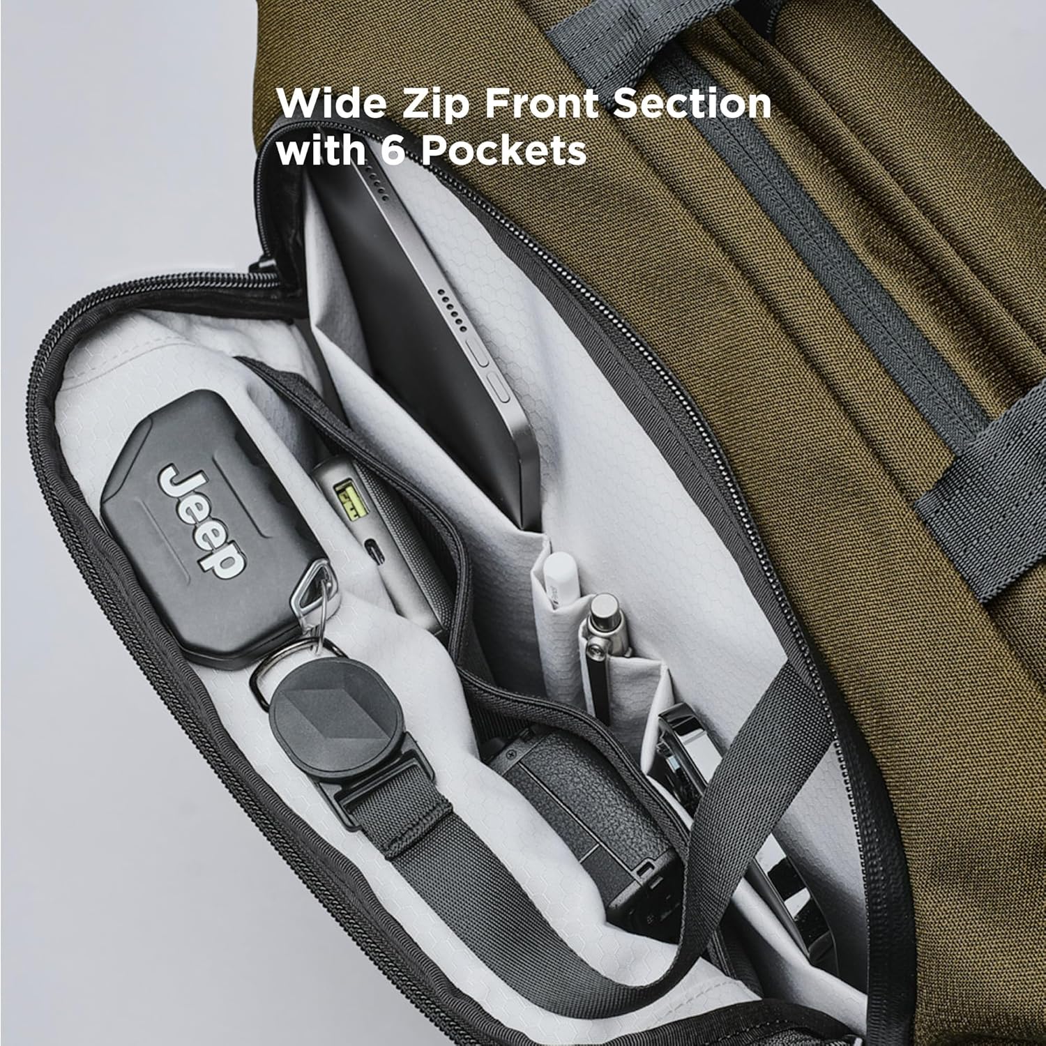 ALPAKA Bravo Tote Bag 14 L, Weatherproof 16 Inch Laptop Briefcase for Men & Women, Travel Tote with Adjustable Shoulder Strap - Image 6