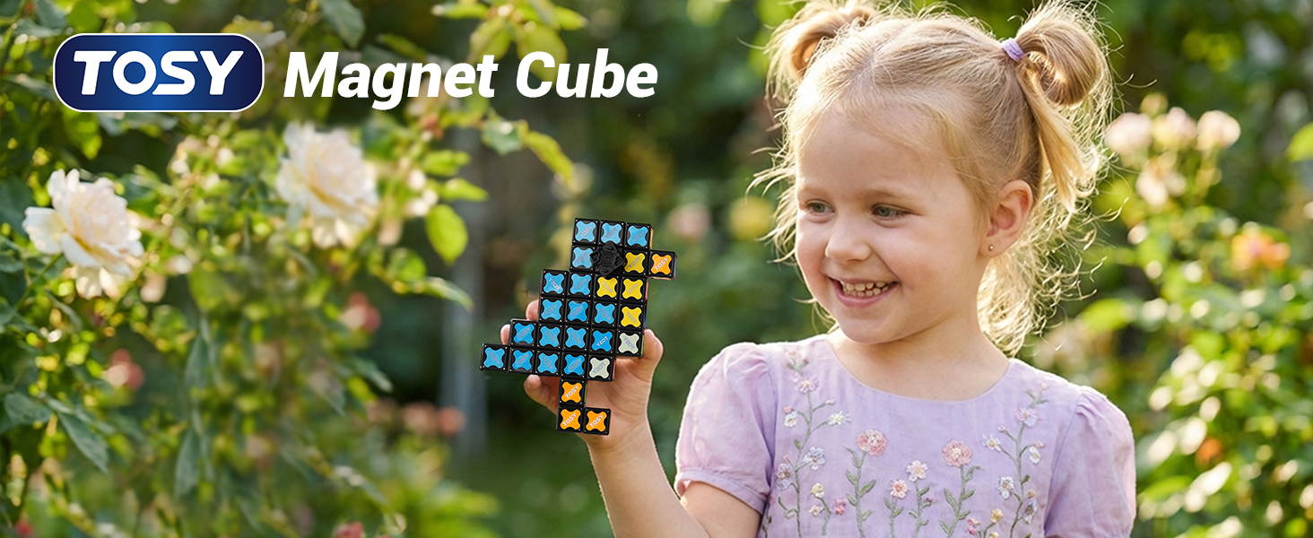 Amazon.com: TOSY Magnet Cube 2x2 - 8 Blocks, 2in1 Toy: 2x2x2