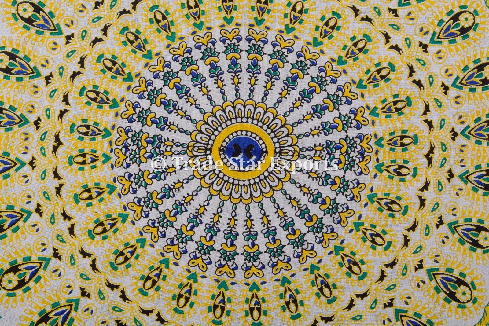 Trade Star Exports Euro Sham Pillow Cover with Pom Pom Lace Decorative Floor Cushion 26