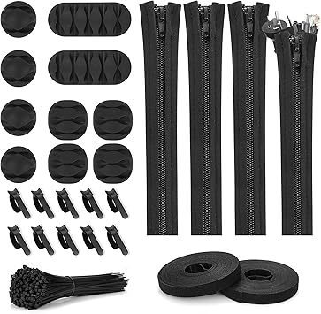 Topbooc Cord Management Organizer Kit