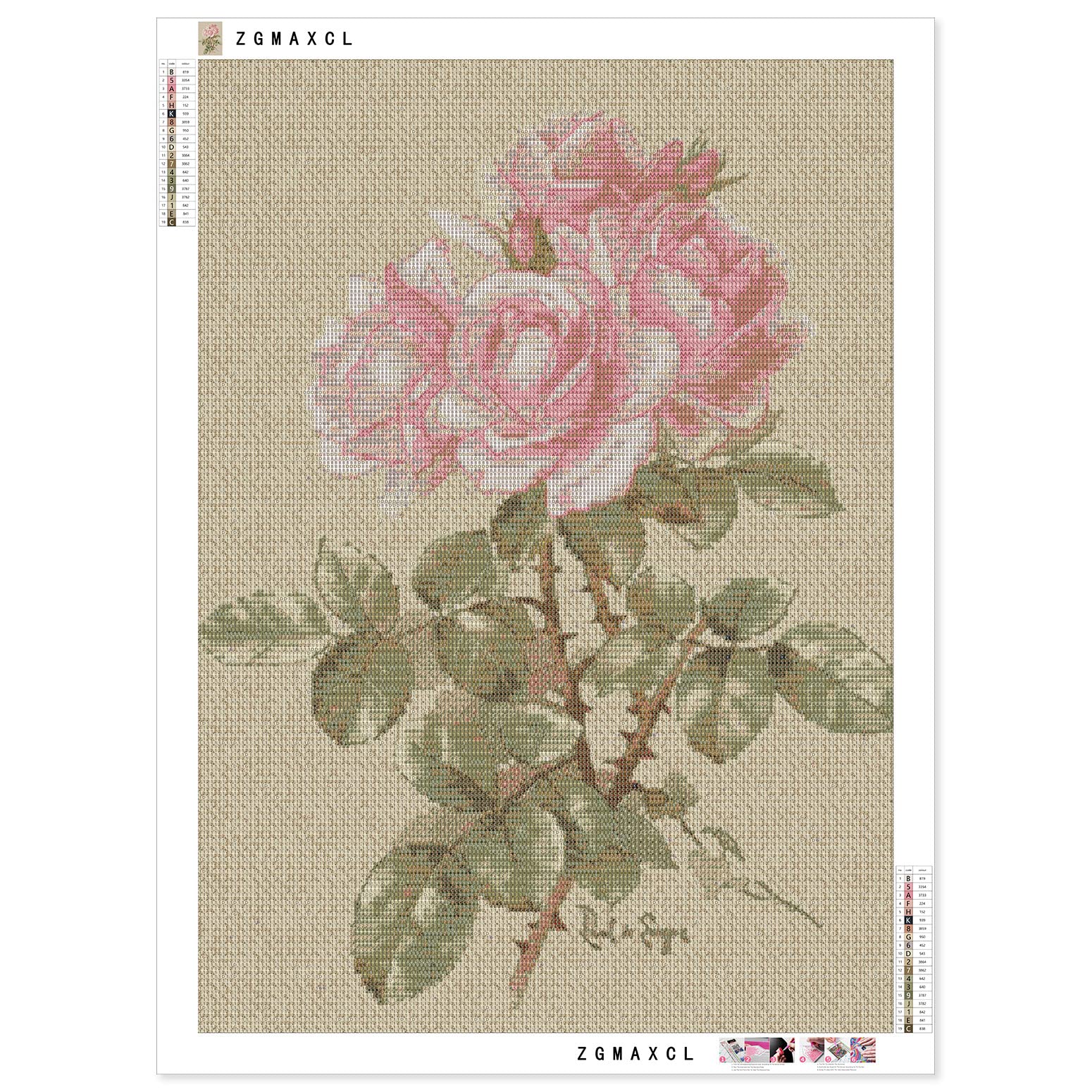 Kit Peinture Diamant 5D Grand Format 200x50 Cm - Dragon Et Femme - Décoration Murale Salon