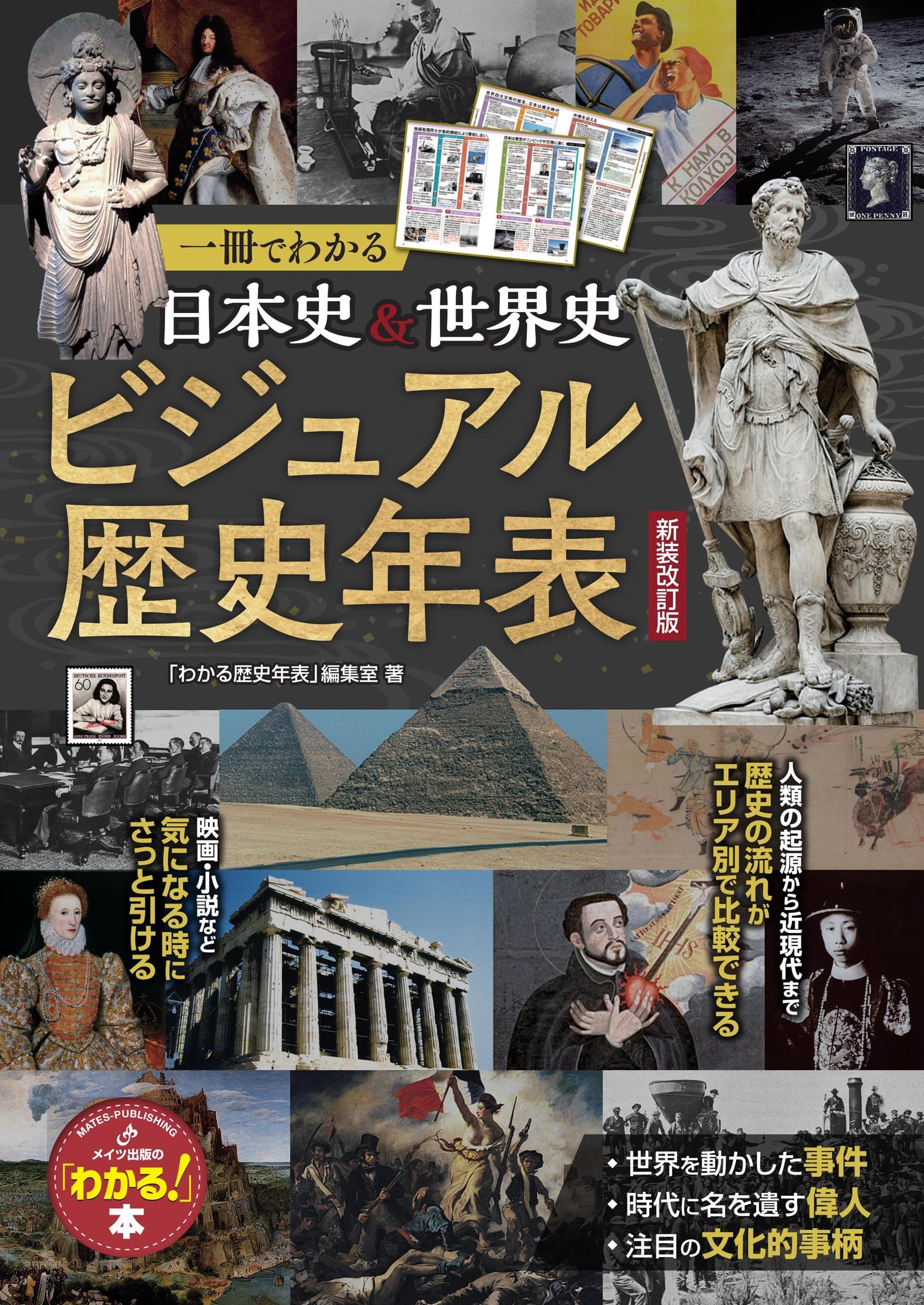目で見る日本の歴史―テーマ別 （1）（単行本） 一冊でわかる 日本史&世界史 ビジュアル歴史年表 新装改訂版 (「わかる