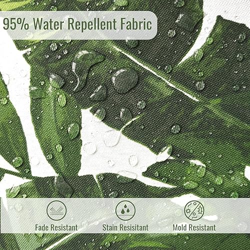 Miniatura 5 de Cojines de asiento para interiores y exteriores, cojines cuadrados de mimbre para muebles de patio, cojines de repuesto para jardín, hogar, oficina,