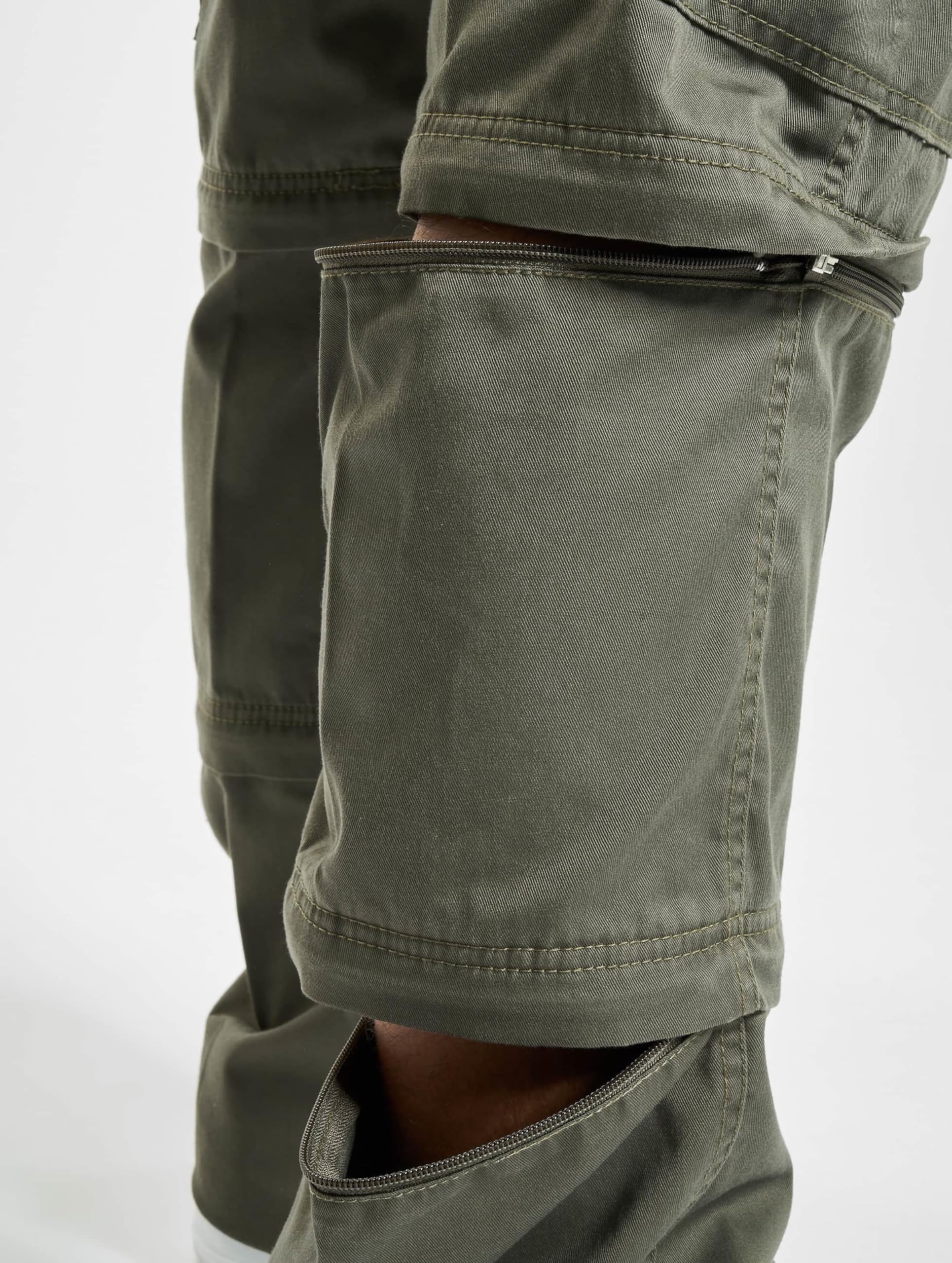 Brandit Savannah Uomo Pantaloni Modello Cargo Nero Straight