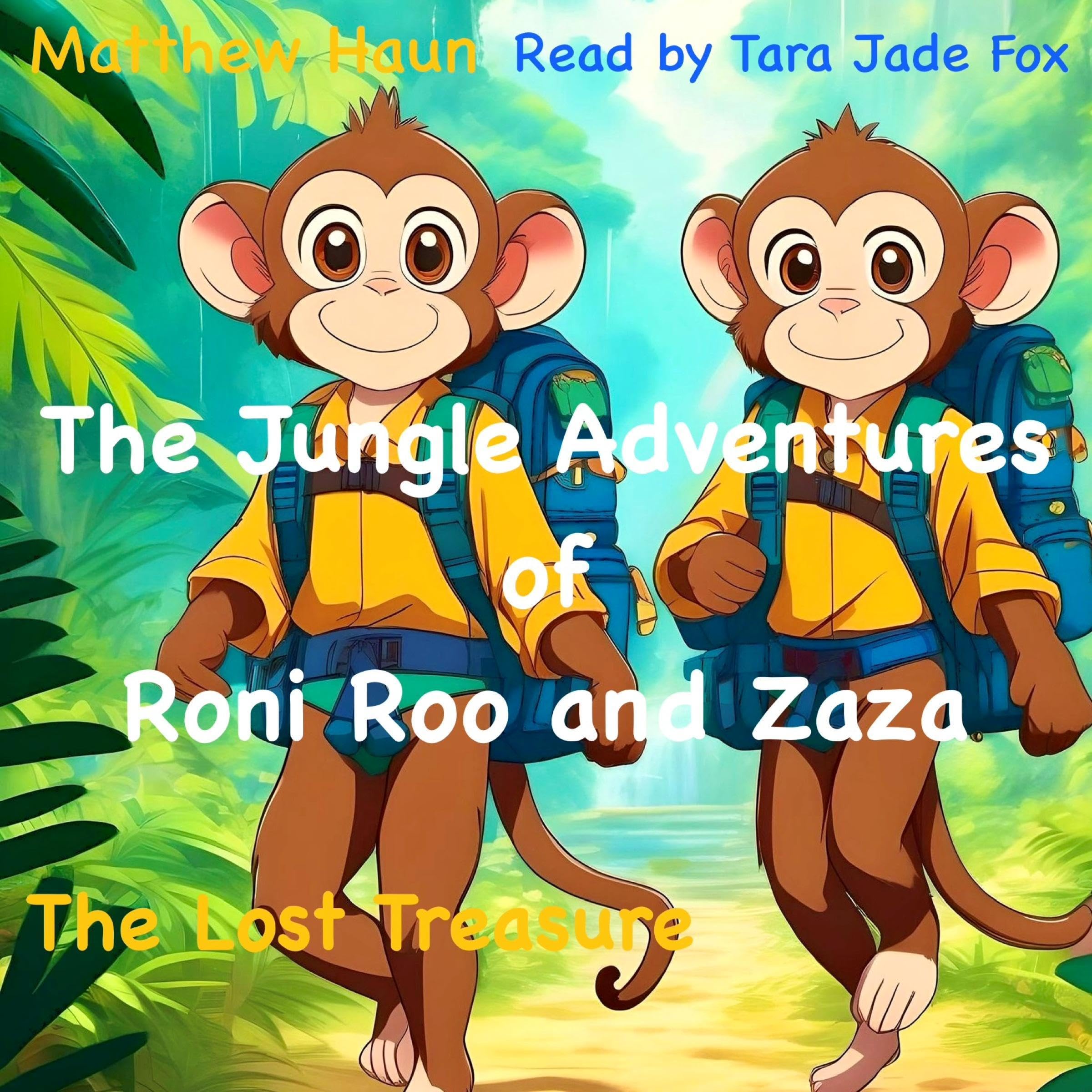 Cover art for The Jungle Adventures of Roni Roo and Zaza: The Lost Treasure