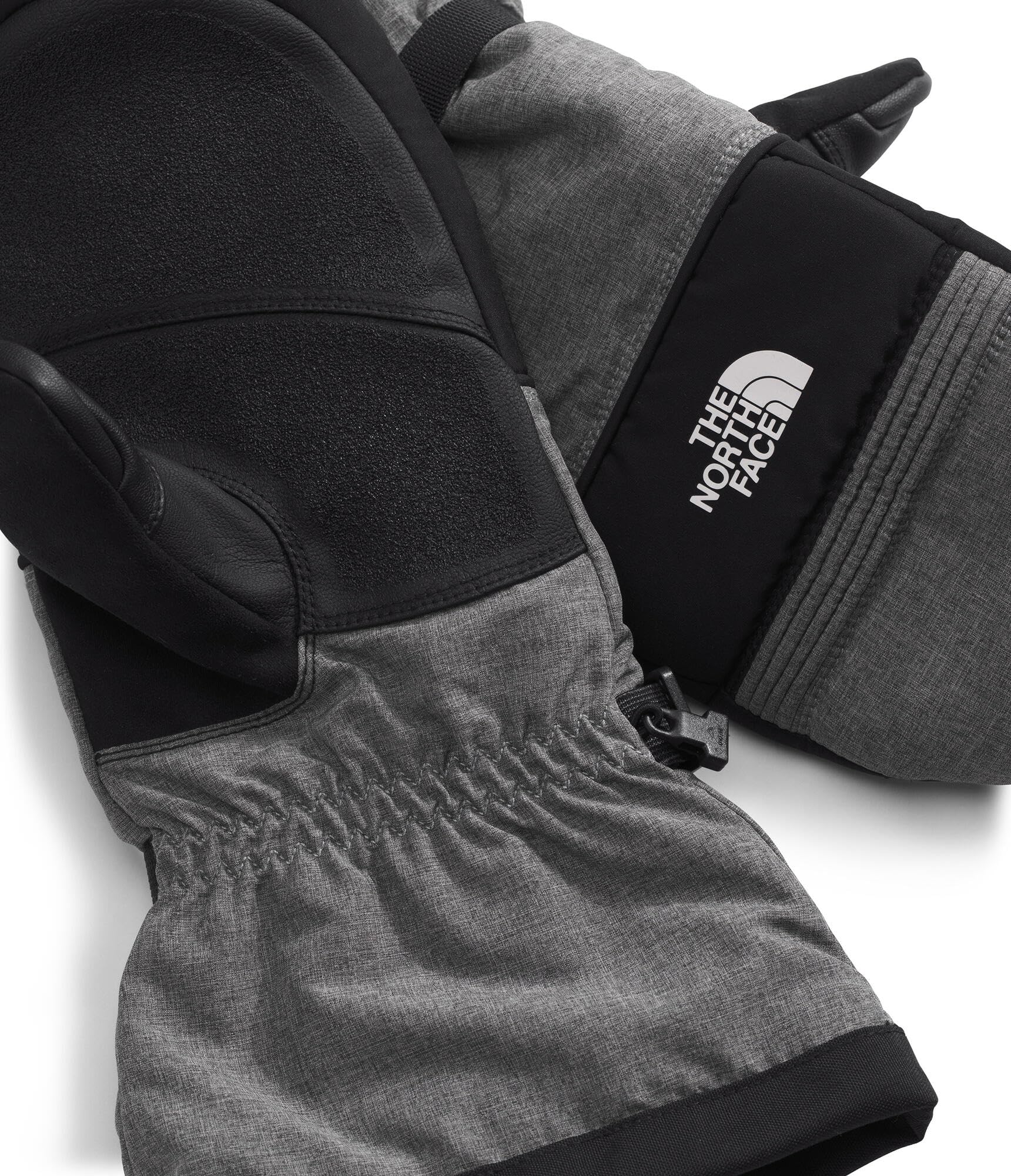 THE NORTH FACE Montana - Guante de esquí para Hombre, Compatible con Pantalla táctil, Resistente al Agua y al Viento, Dobladillo Ajustable con cordón
