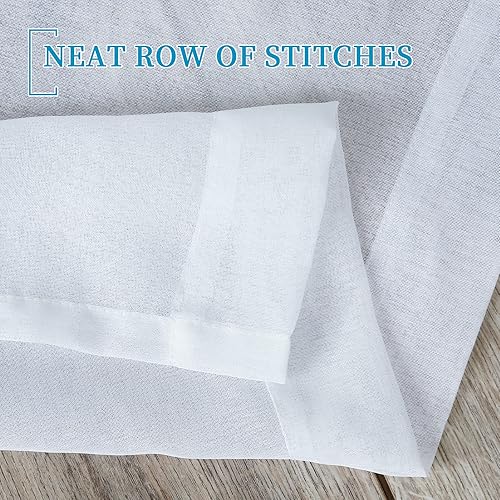 Miniatura 7 de Cortina transparente blanca