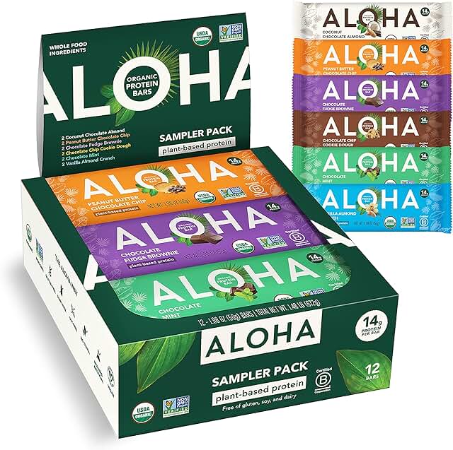 7 Creative Fire Pit Raffle Basket Ideas for Your Event 45 ALOHA Organic Plant Based Protein Bars - 6 Flavor Variety Pack - 12 Coun...