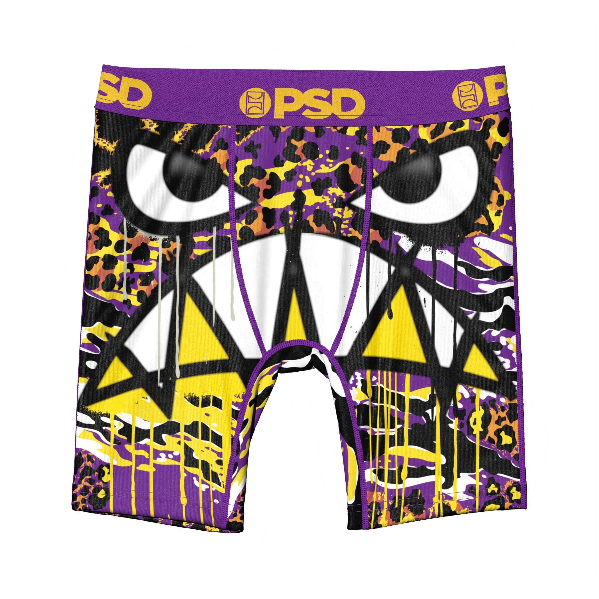 PSD Underwear Youth Boys Boxer Briefs - Warface Print Comfortable Active Underwear for Boys Boys Underwear Packs Singles