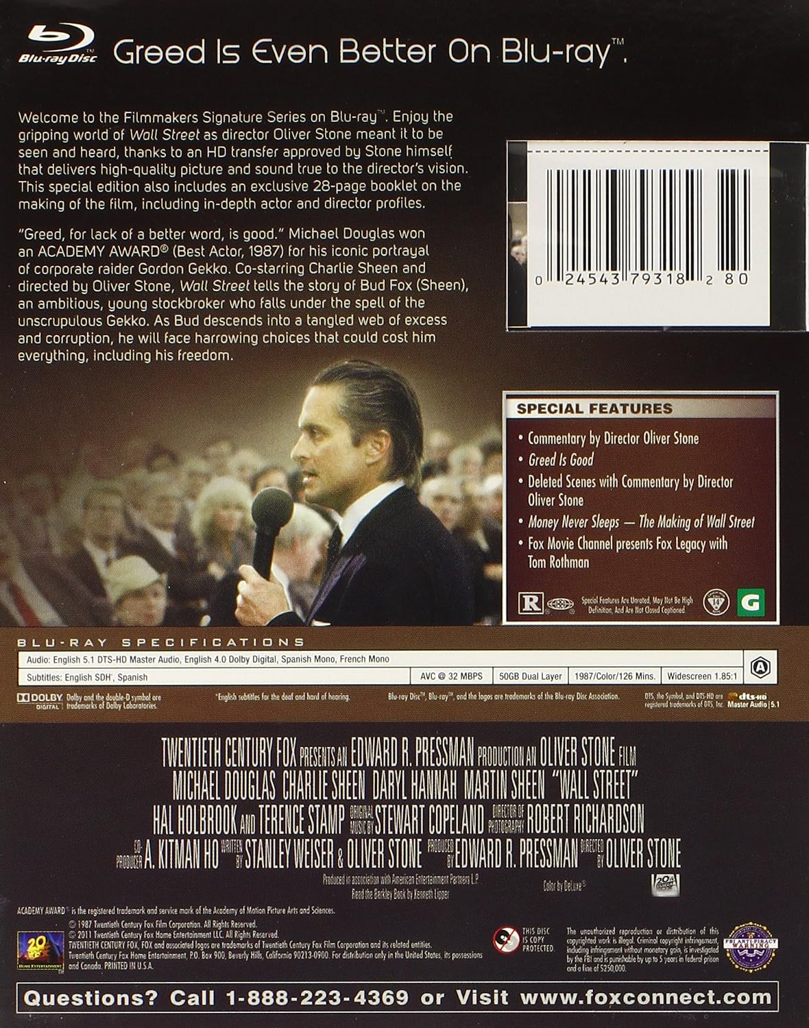 Wall Street [Blu-ray] image 2