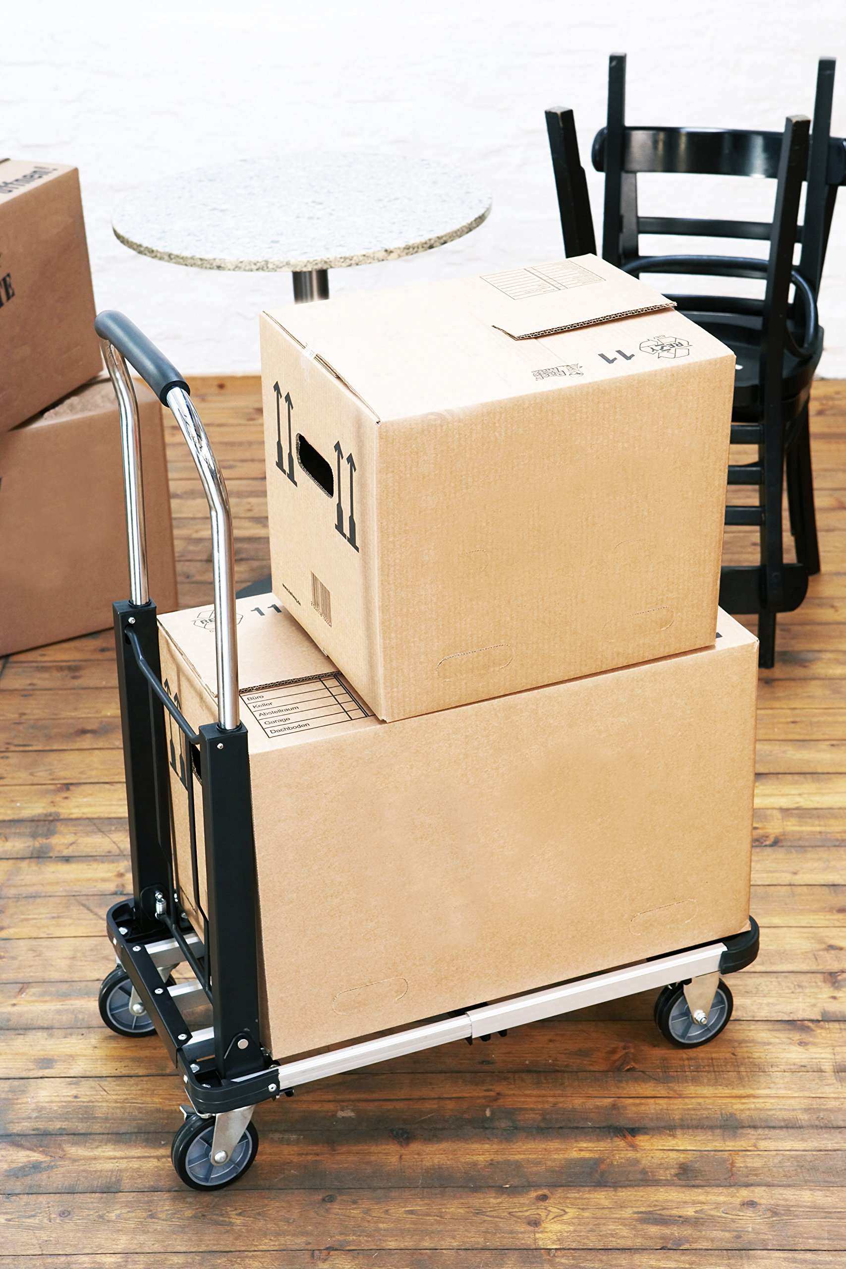 Meister 8985590 - Carrito transportador plegable (150 kg)