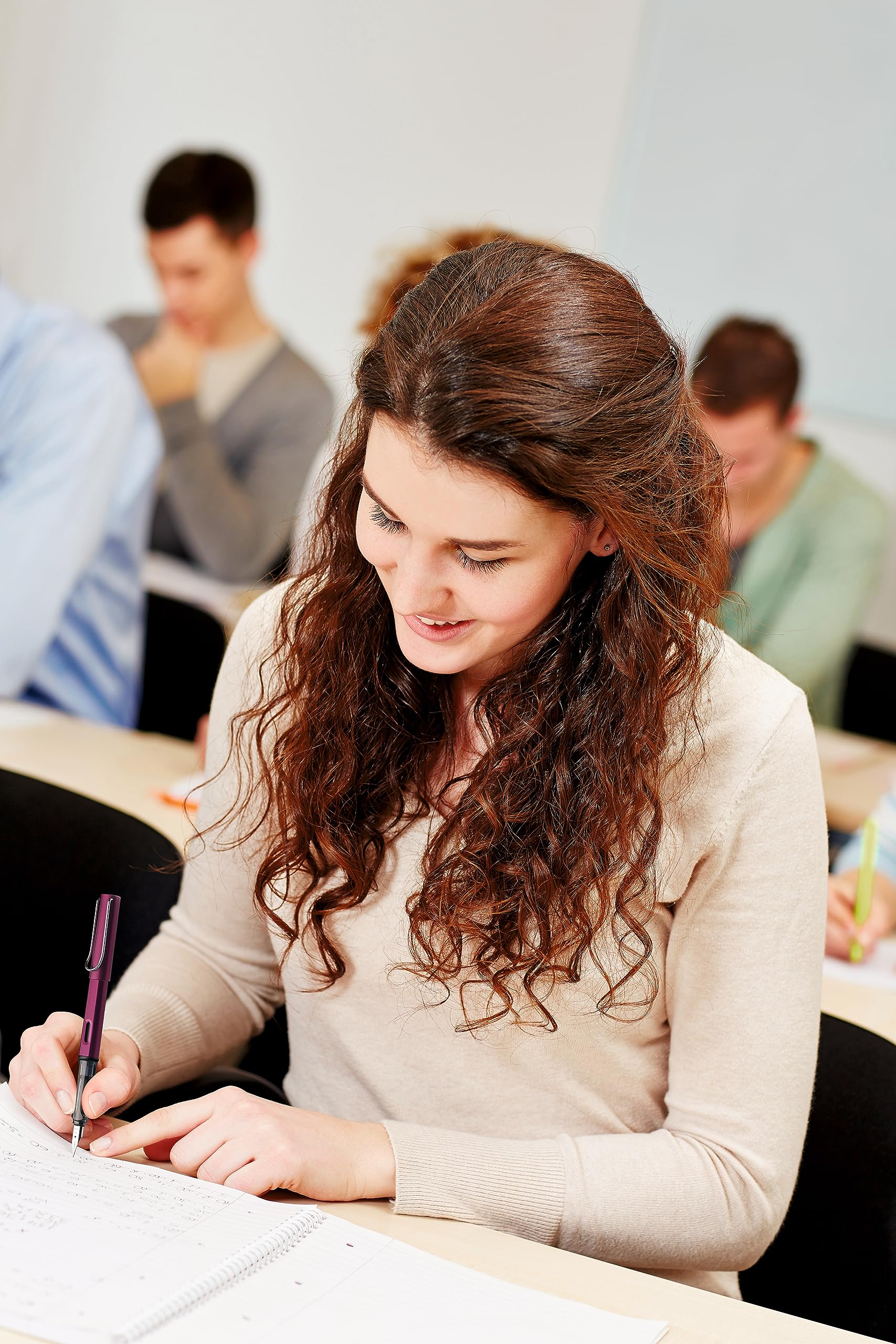 Lamy AL-star - Penna Stilografica Lilac Con Manico Ergonomico E Molla In Acciaio Lucido Con Tratto M – Corpo In Alluminio Leggero – Cartuccia