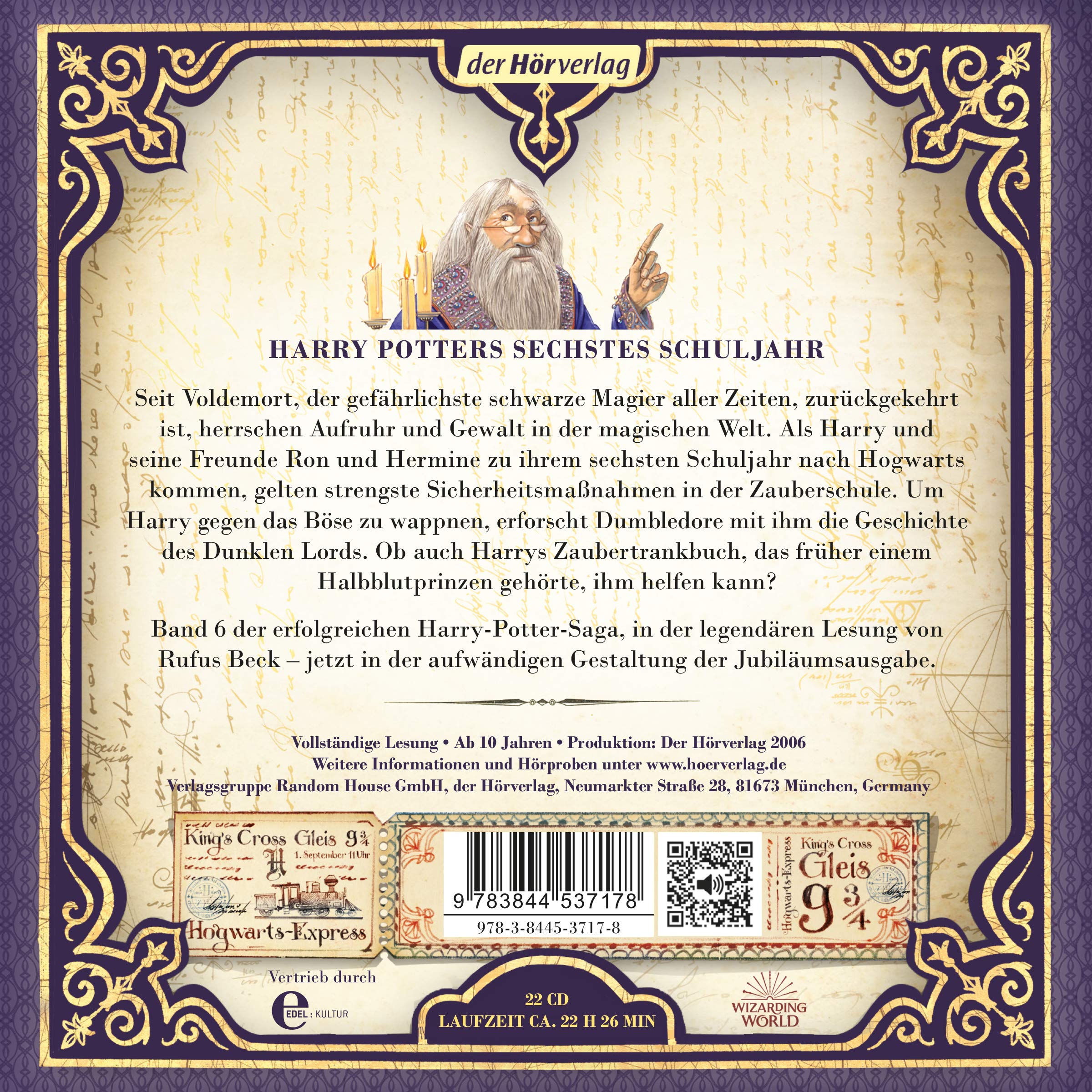Harry Potter. Die große Box zum Jubiläum. Alle 7 Bände.: Gelesen von Rufus Beck