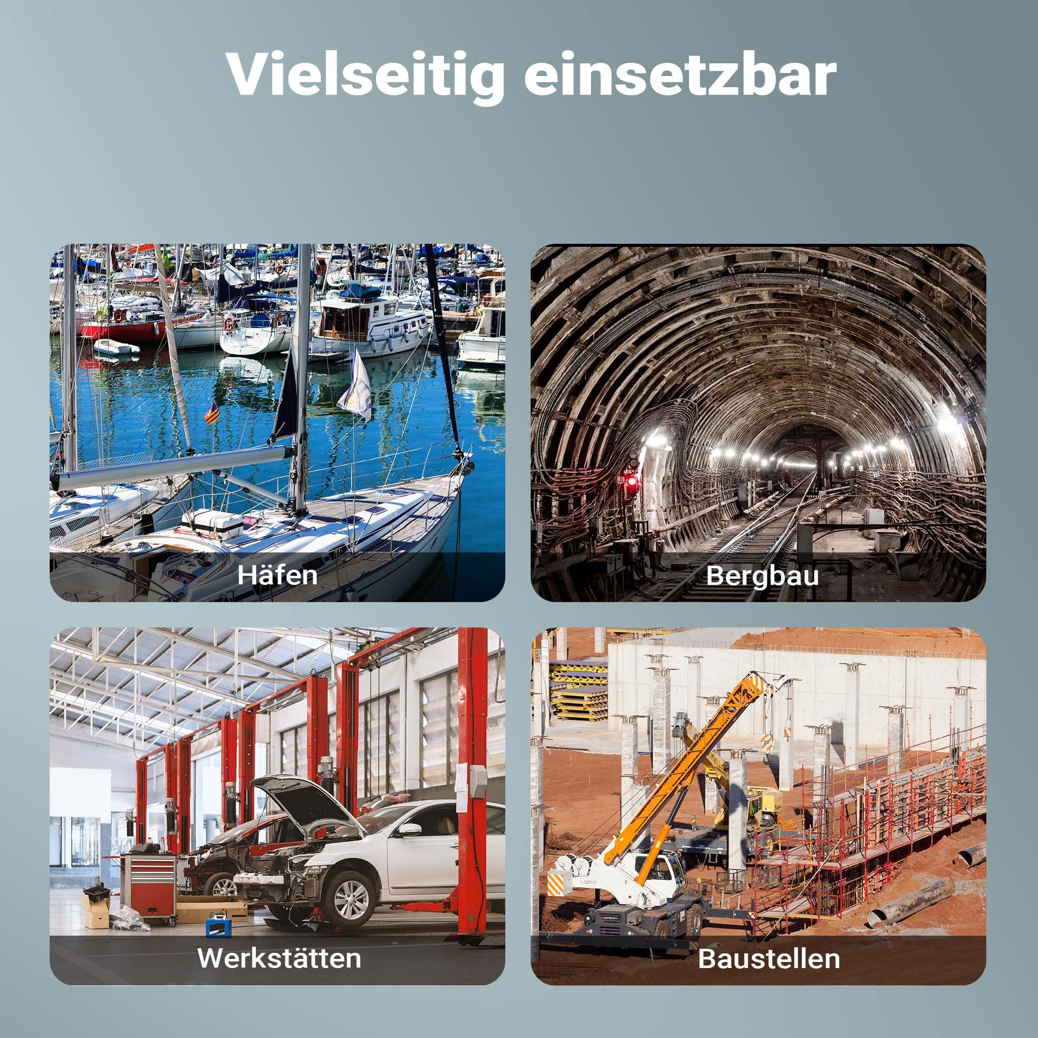Wiltec Kettenzug mit 1000kg Traglast und 3 m Kettenlänge, einfaches Lastenheben, Flaschenzug, Seilzug, Handkran, Handseilwinde u.a. für Forst und Werkstatt