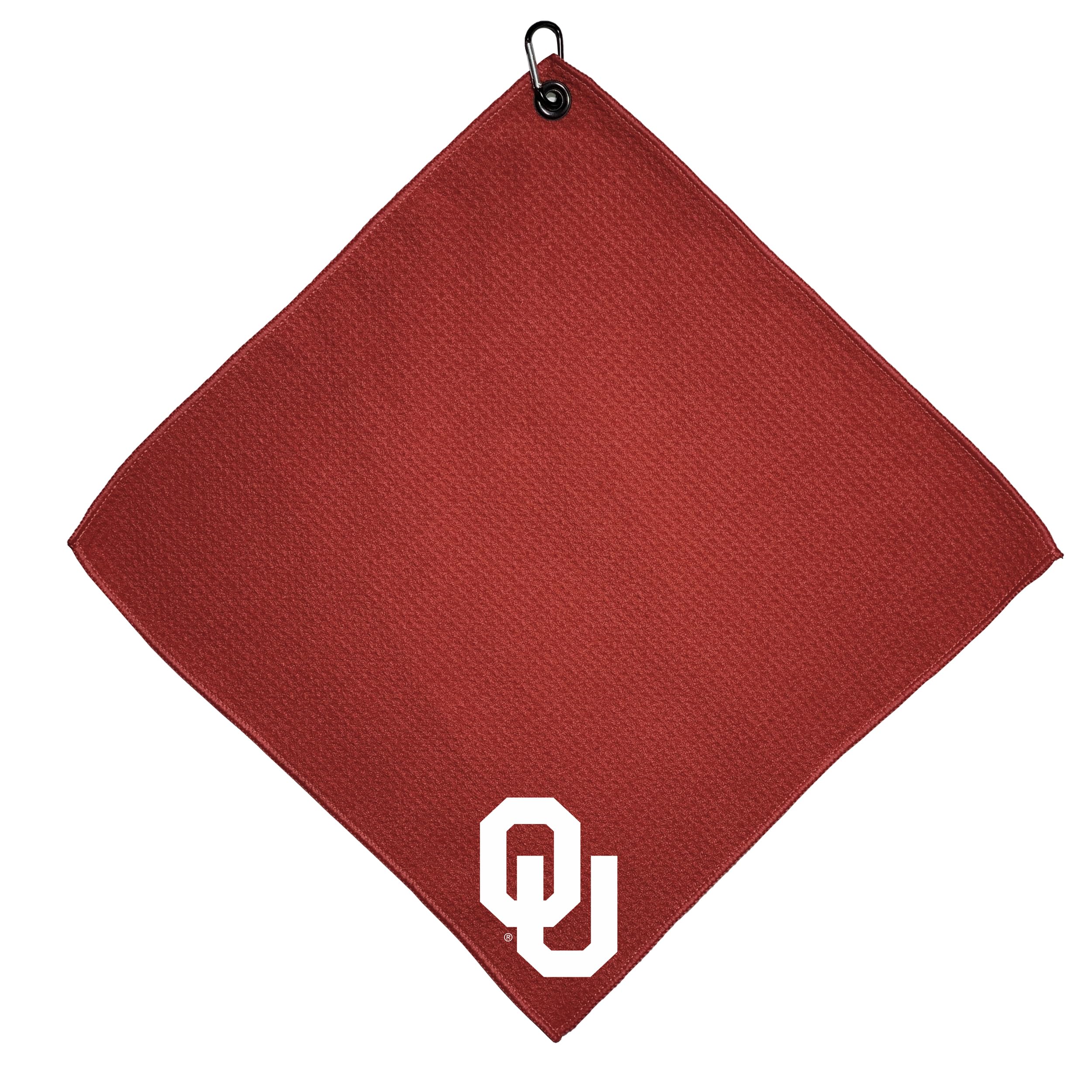 Team Golf NCAA Oklahoma Sooners Microfiber Golf Towel, 15 x 15
