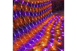 Kemooie 198 LED Halloween Lights: Brighten Your Spooky Soiree with Enchanting Hues