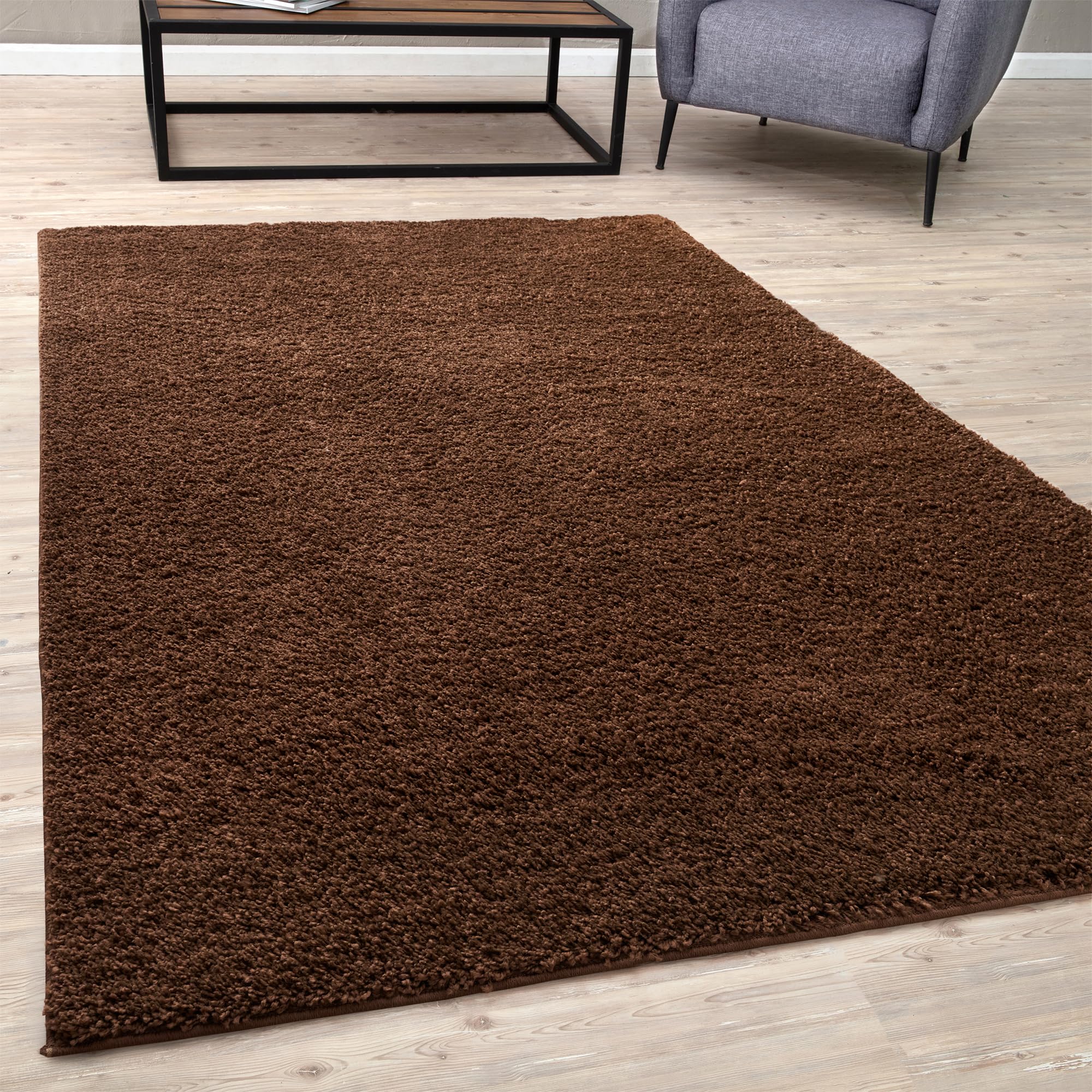 BORING PANDA Living Room Rug - Cosy, Soft and Easy-to-Clean Area