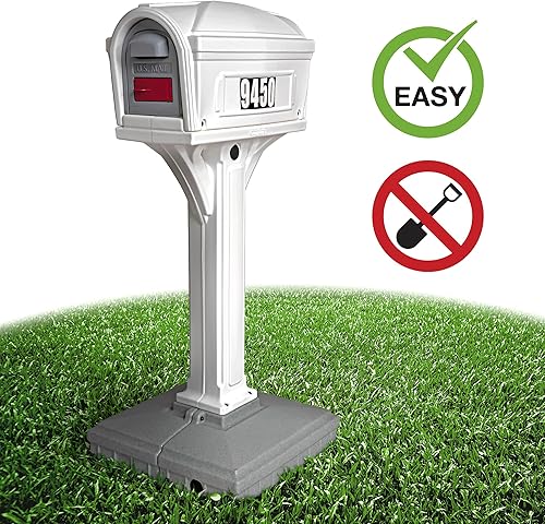 Vista 29 de Simplay3 Dig-Free Easy Up Classic - Buzón Gris acero/carbón