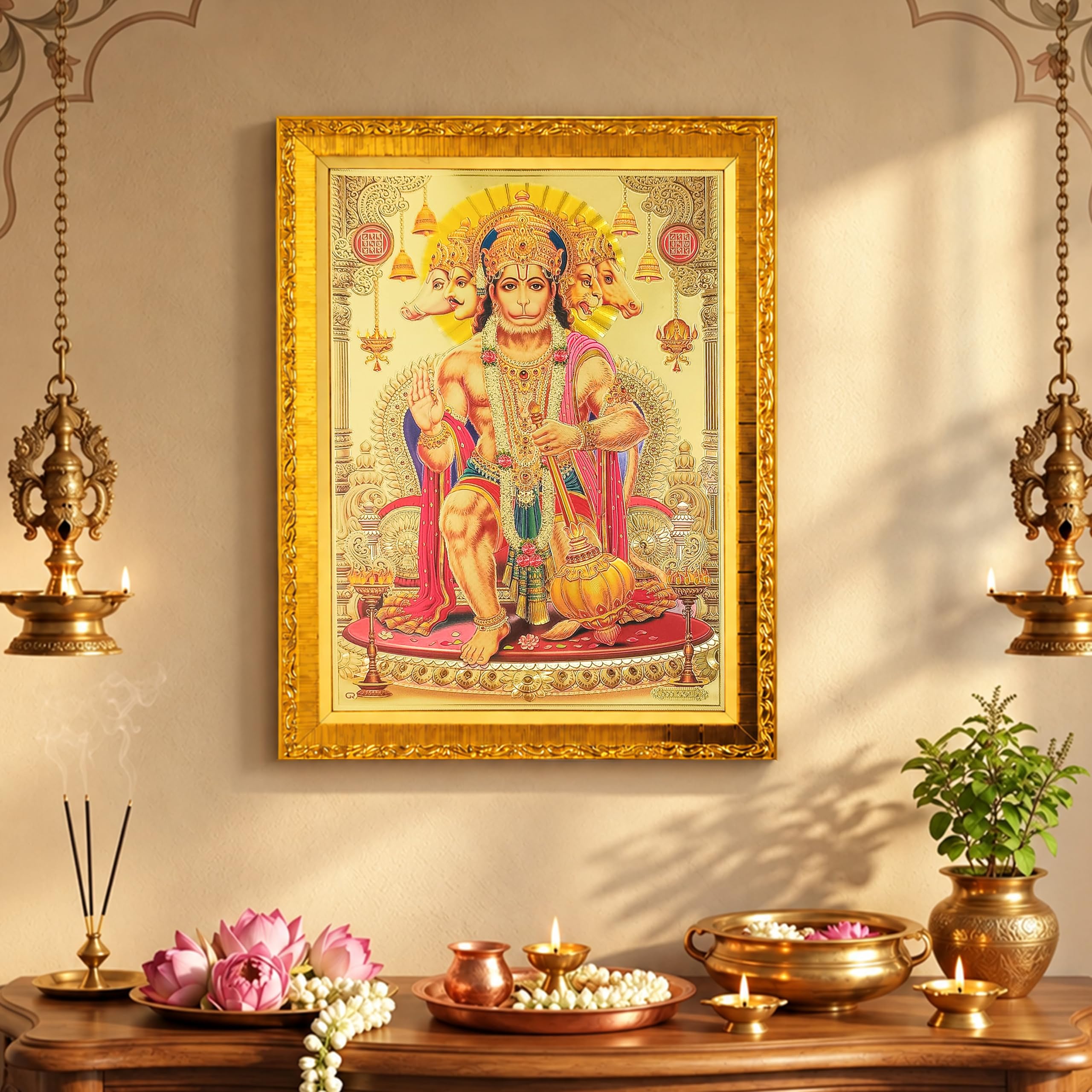 Ashta Lakshmi Photo Frame - Divine Home Decor -16