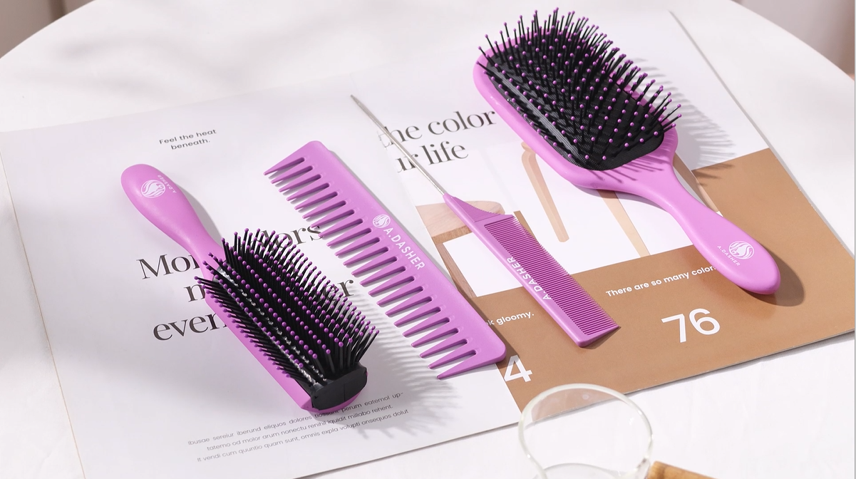 Amazon.com : A.DASHER Hair Brush for Afro America/African Hair