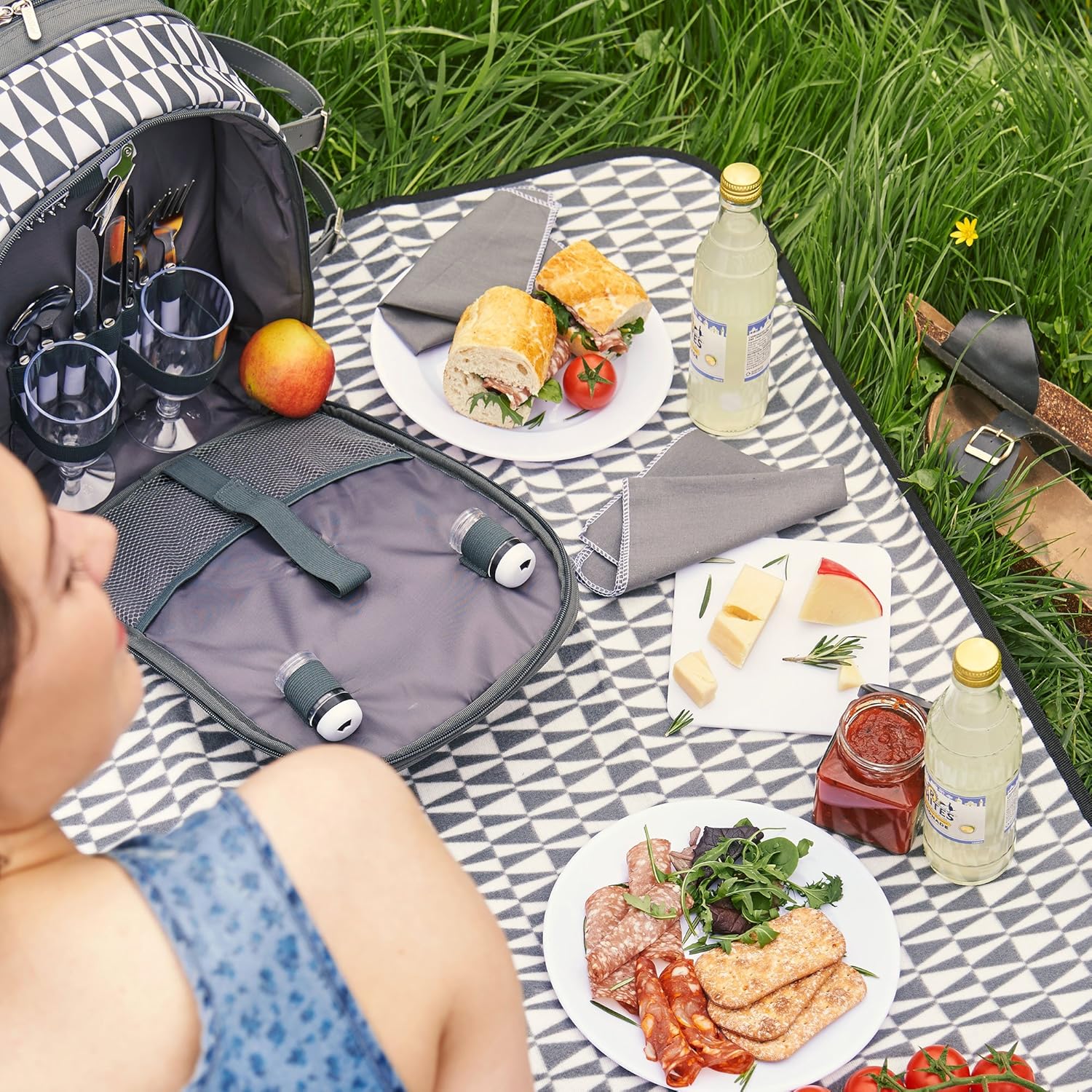vonshef 2 person picnic backpack