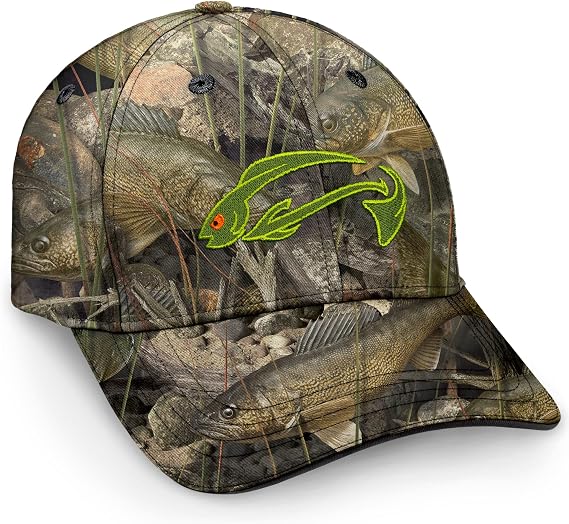 Fishouflage Walleye Fishing Hat 
