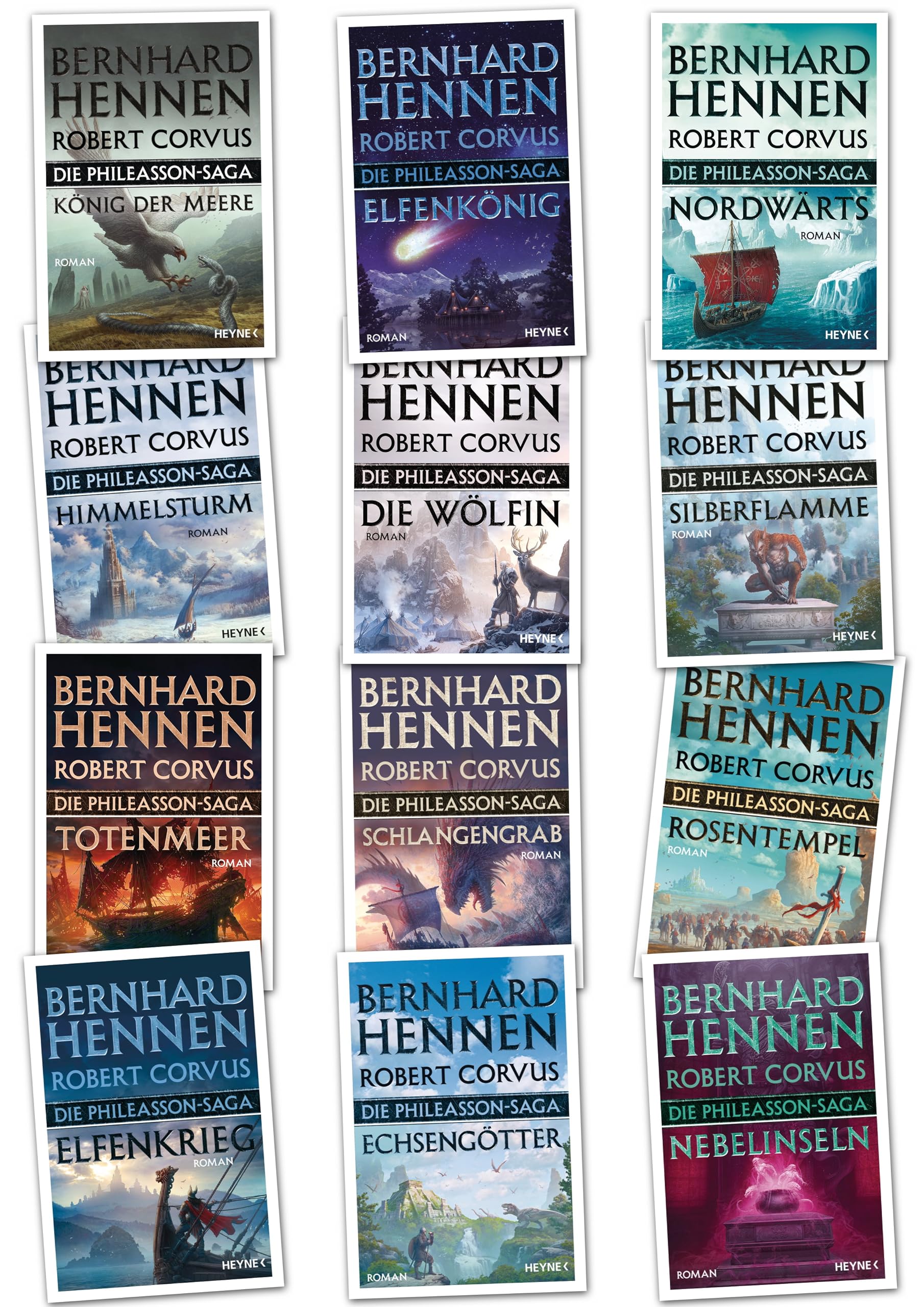 Bernhard Hennen, Robert Corvus Die Phileasson-Saga (Heyne Verlag)