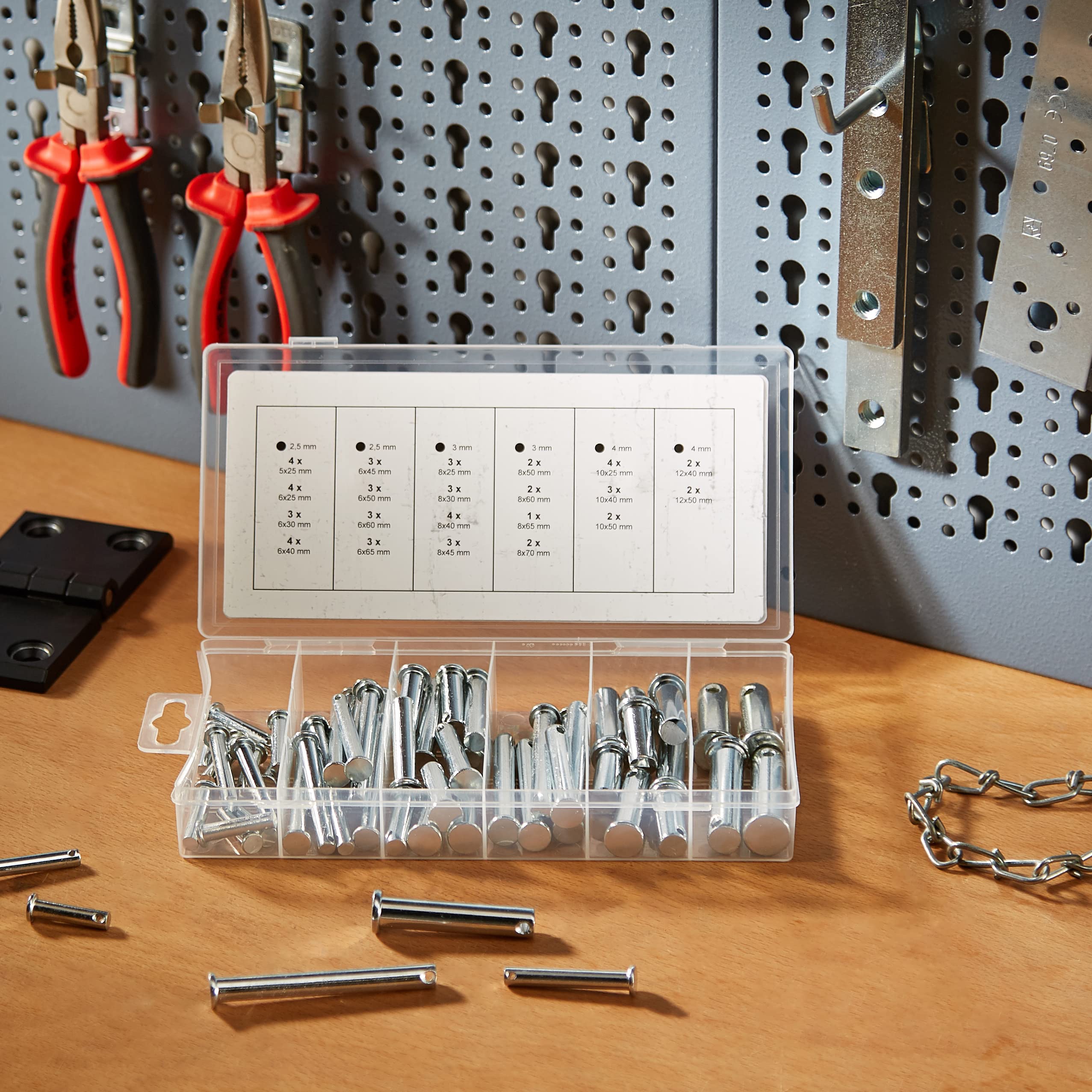 KS Tools Assortimento Perni Di Sicurezza - 50 Pezzi Per Macchine Agricole E Edili - Foto 10