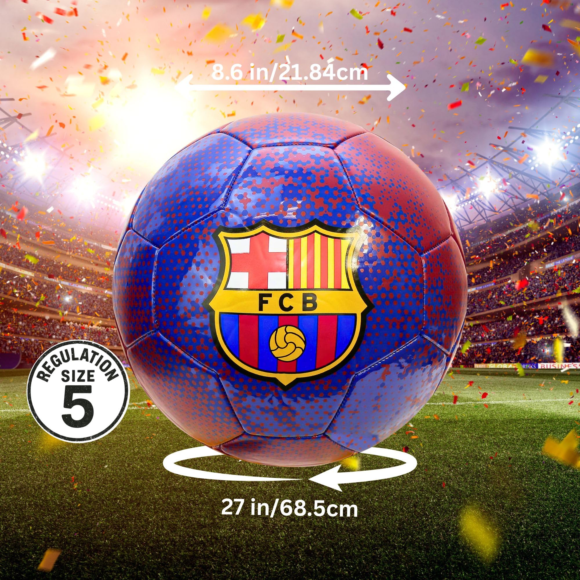 Amazon | Icon Sports 公式ライセンスFCバルセロナサッカーボール
