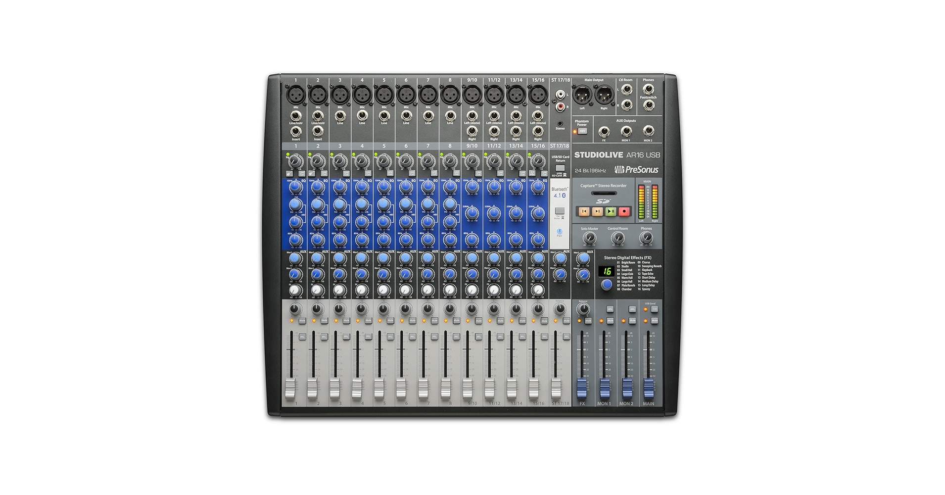 Amazon | PreSonus アナログミキサー StudioLive AR16 USB オーディオ