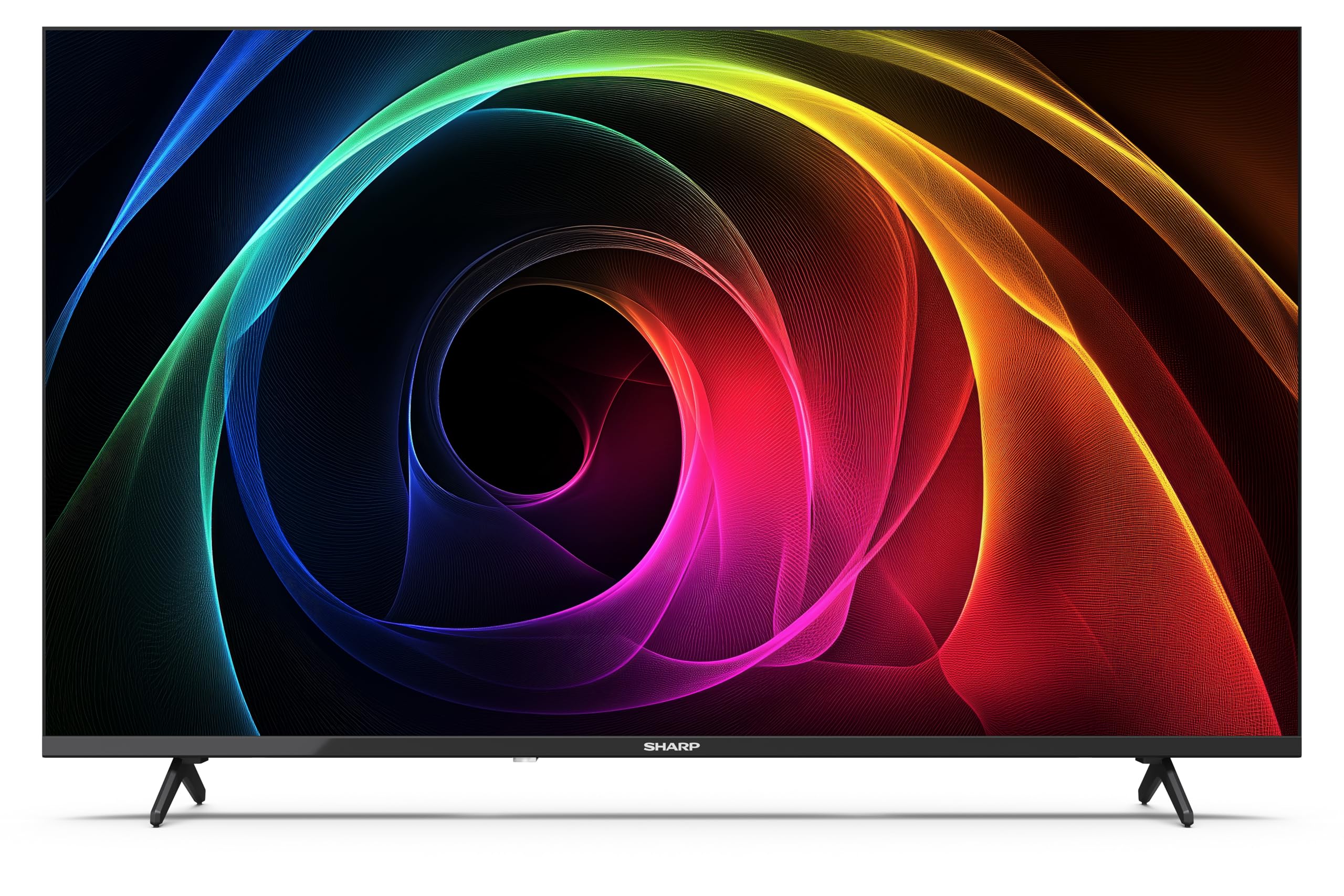 Sharp 40HA1305E - Non-Smart 40" FHD, Frameless, 60Hz, Sonido 2x8W, HDMIx3, USBx2,Color Negro