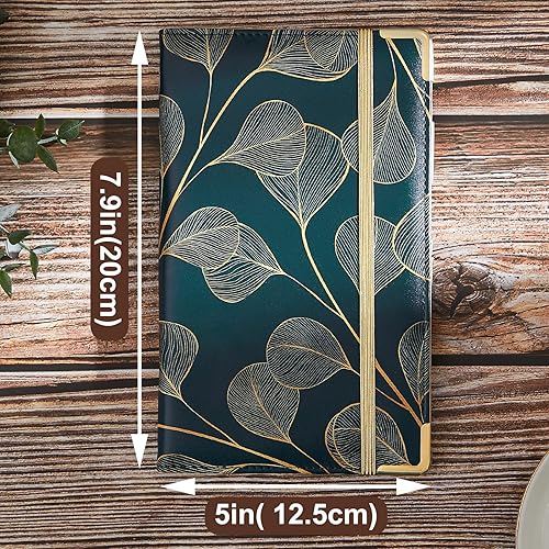 Miniatura 4 de Libros para camarera lindo libro de camarera con bolsillo para dinero, libro de servidor de cuero con cremallera cartera negra organizador de libros